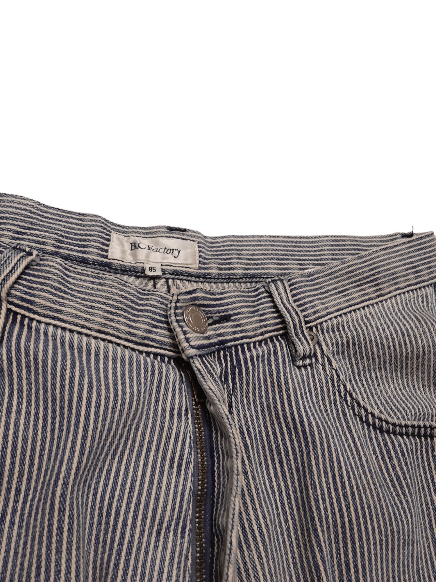 Japanese Brand B.C FACTORY Hickory Stripe (S106) Size US 34 / EU 50 - 5 Thumbnail
