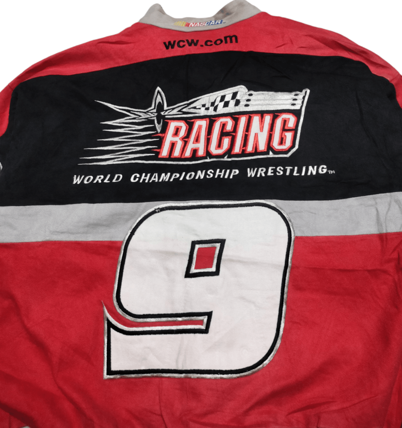 NASCAR RARE🔥 Vintage WCW Nascar Jacket Size US M / EU 48-50 / 2 - 12 Thumbnail