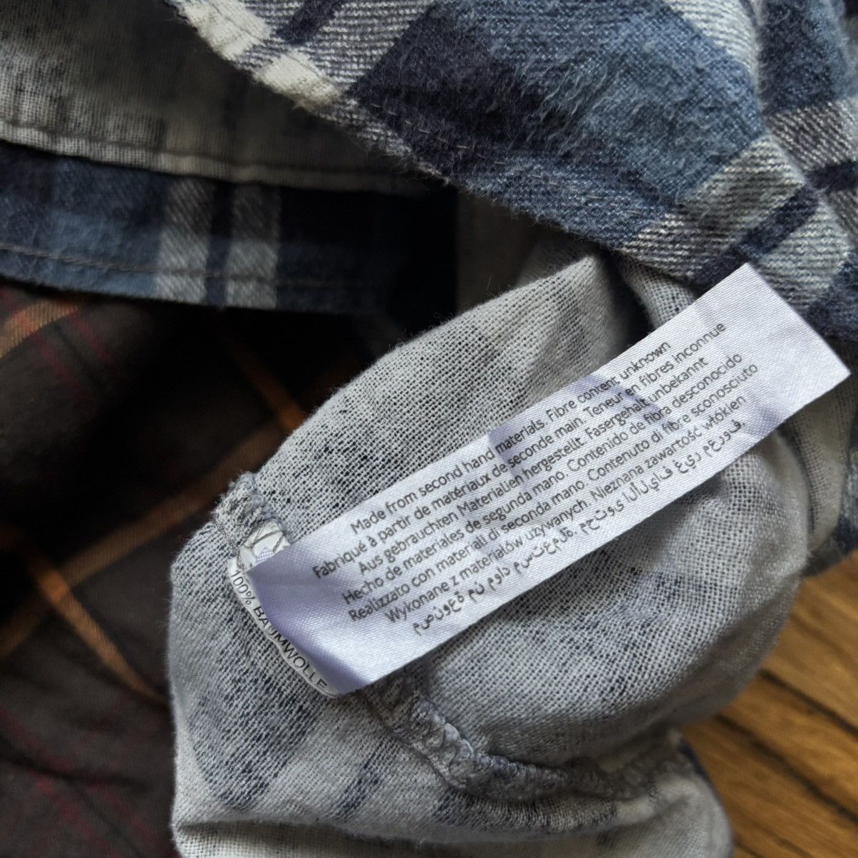 Flannel × Hysteric Glamour × Vintage Vintage Japanese Needles Style Patch Work Shirt Size US L / EU 52-54 / 3 - 3 Thumbnail