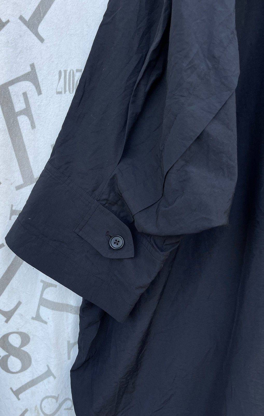 Issey Miyake 🔥A/W 1980'S ISSEY MIYAKE PERMANENTE OVERSIZED COAT JACKET Size US M / EU 48-50 / 2 - 17 Thumbnail