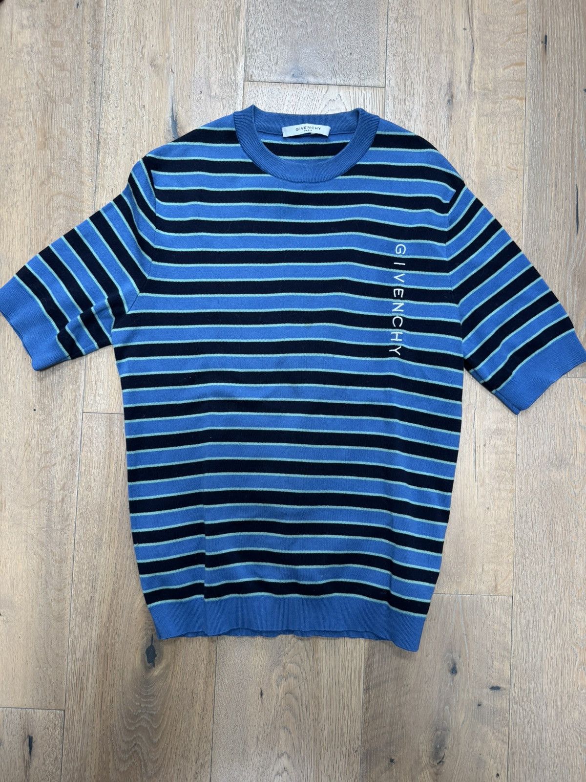 Givenchy Givenchy SS18 Runway Knit Short Sleeve Size US S / EU 44-46 / 1 - 1 Thumbnail