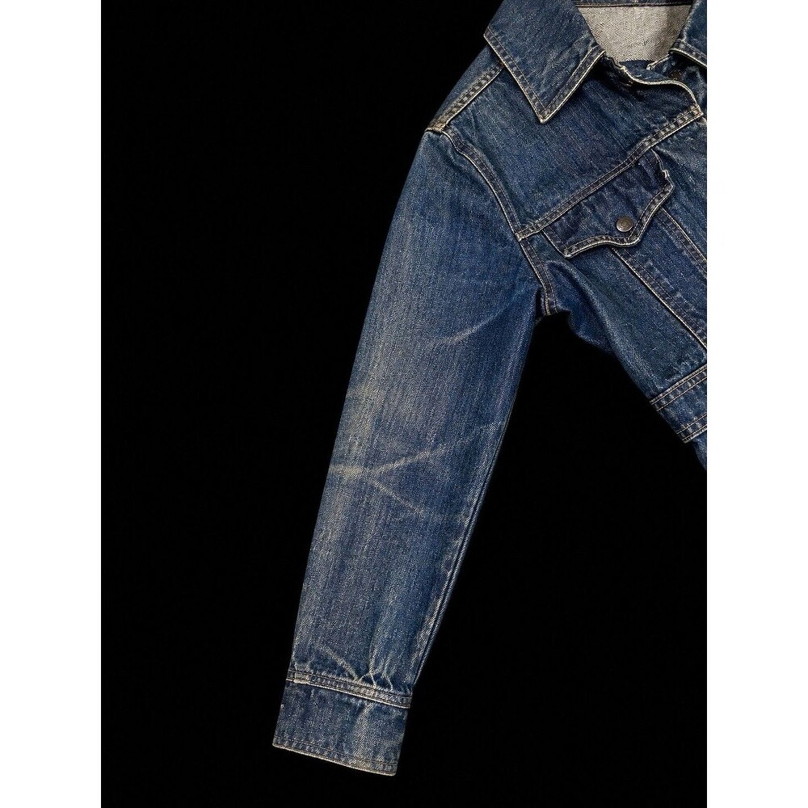 Levi's Vintage 70s Levi’s Orange Tab Denim Chore Bush Jacket Large Size US L / EU 52-54 / 3 - 7 Thumbnail