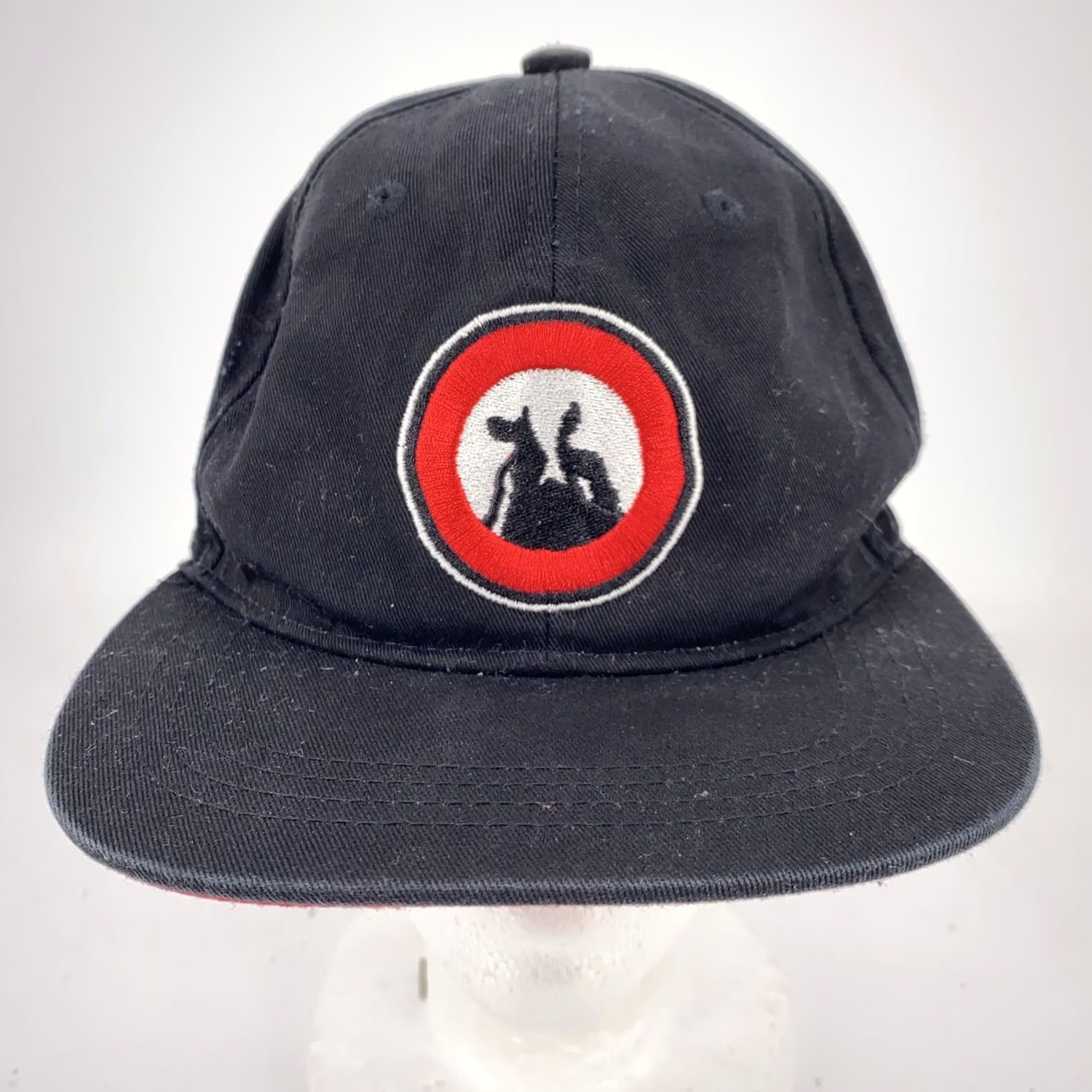 Vintage Ben & Jerry's Hat Cap Snap Back Black Red Embroidered Cow Promo Ice Cream Mens Size ONE SIZE - 2 Thumbnail