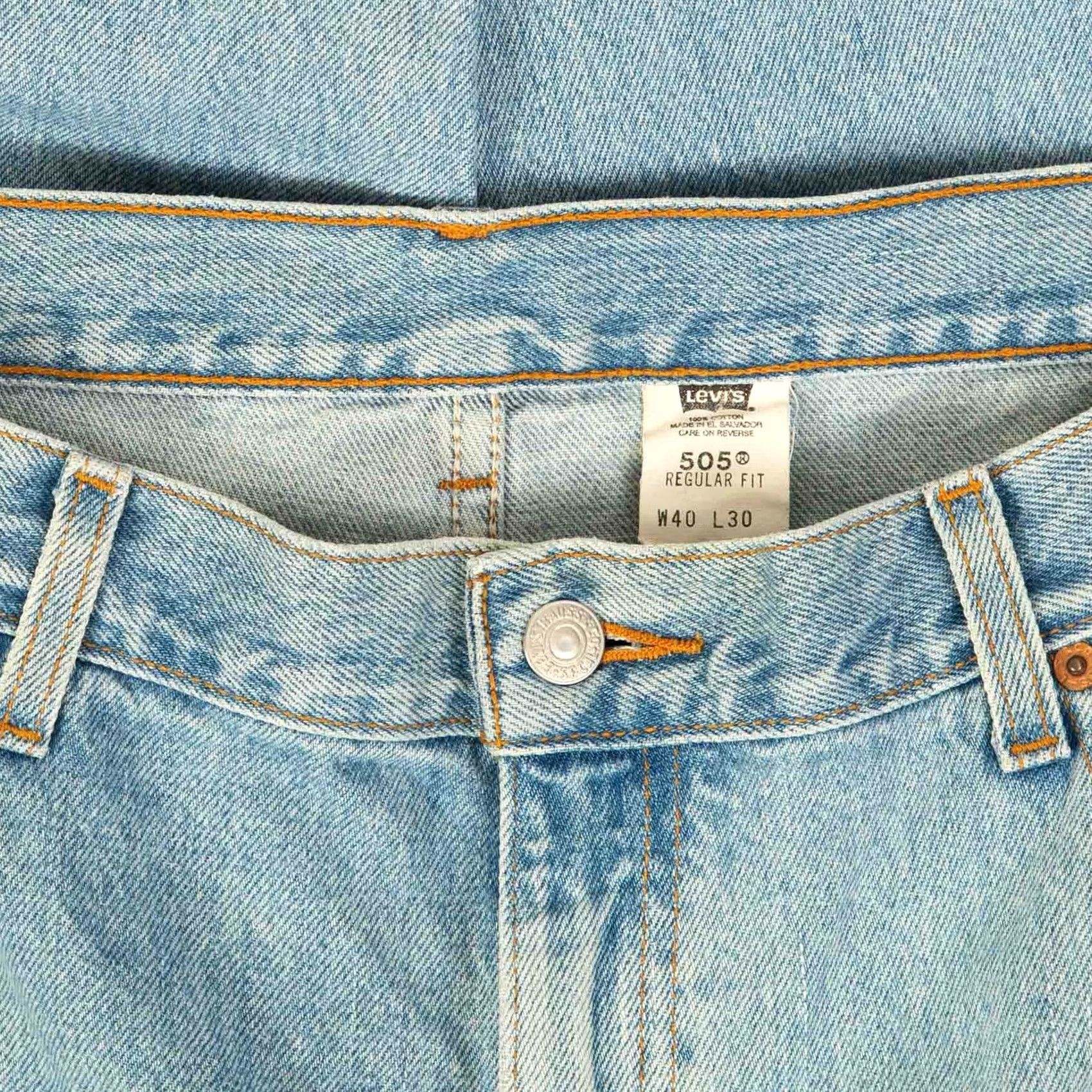 Levi's VINTAGE Levi's 505 Jeans Shirt? Size US 38 / EU 54 - 6 Thumbnail