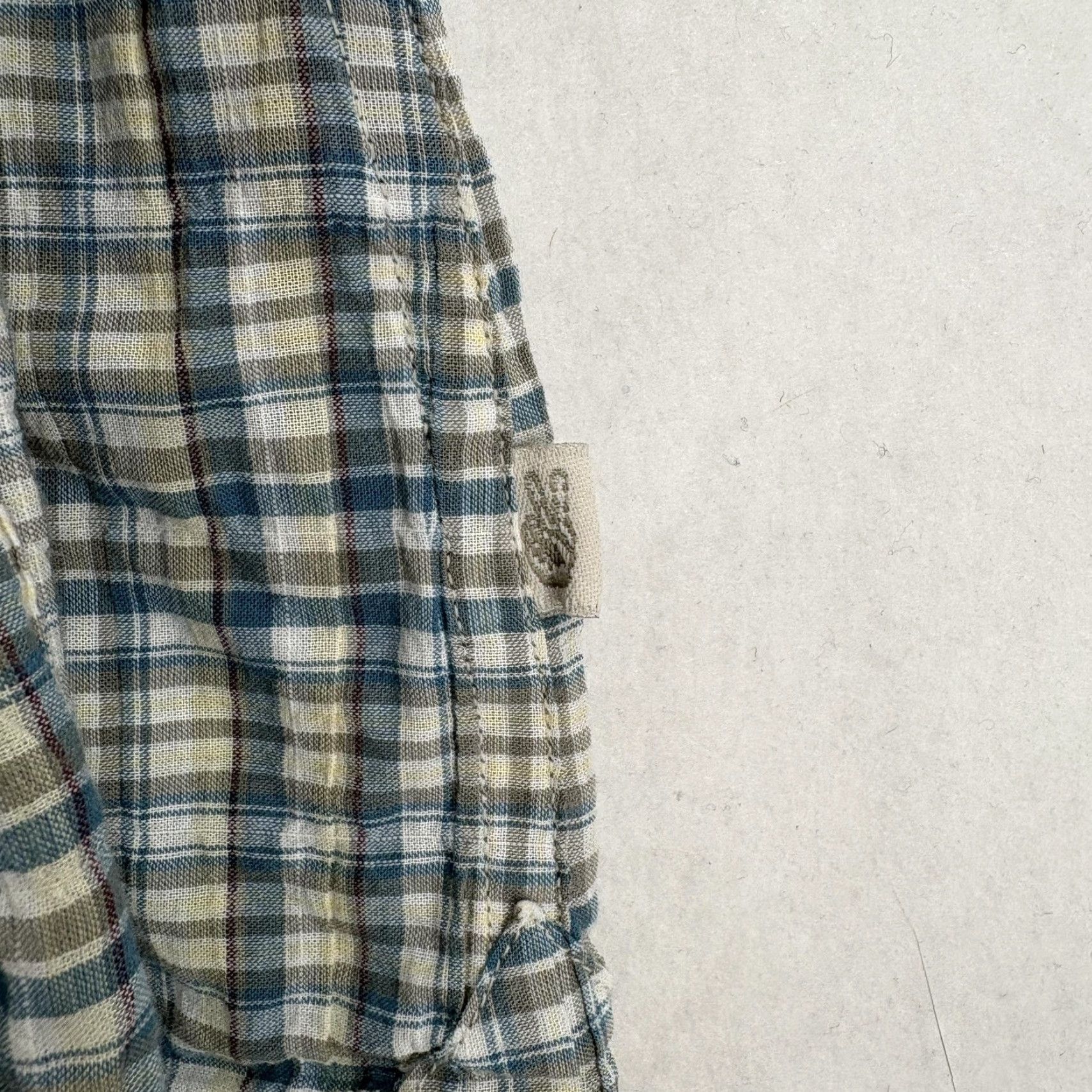 John Varvatos John Varvatos Shirt Mens 2XL Blue Plaid Long Sleeve Button Zipper Pockets Casual Size US XXL / EU 58 / 5 - 5 Thumbnail
