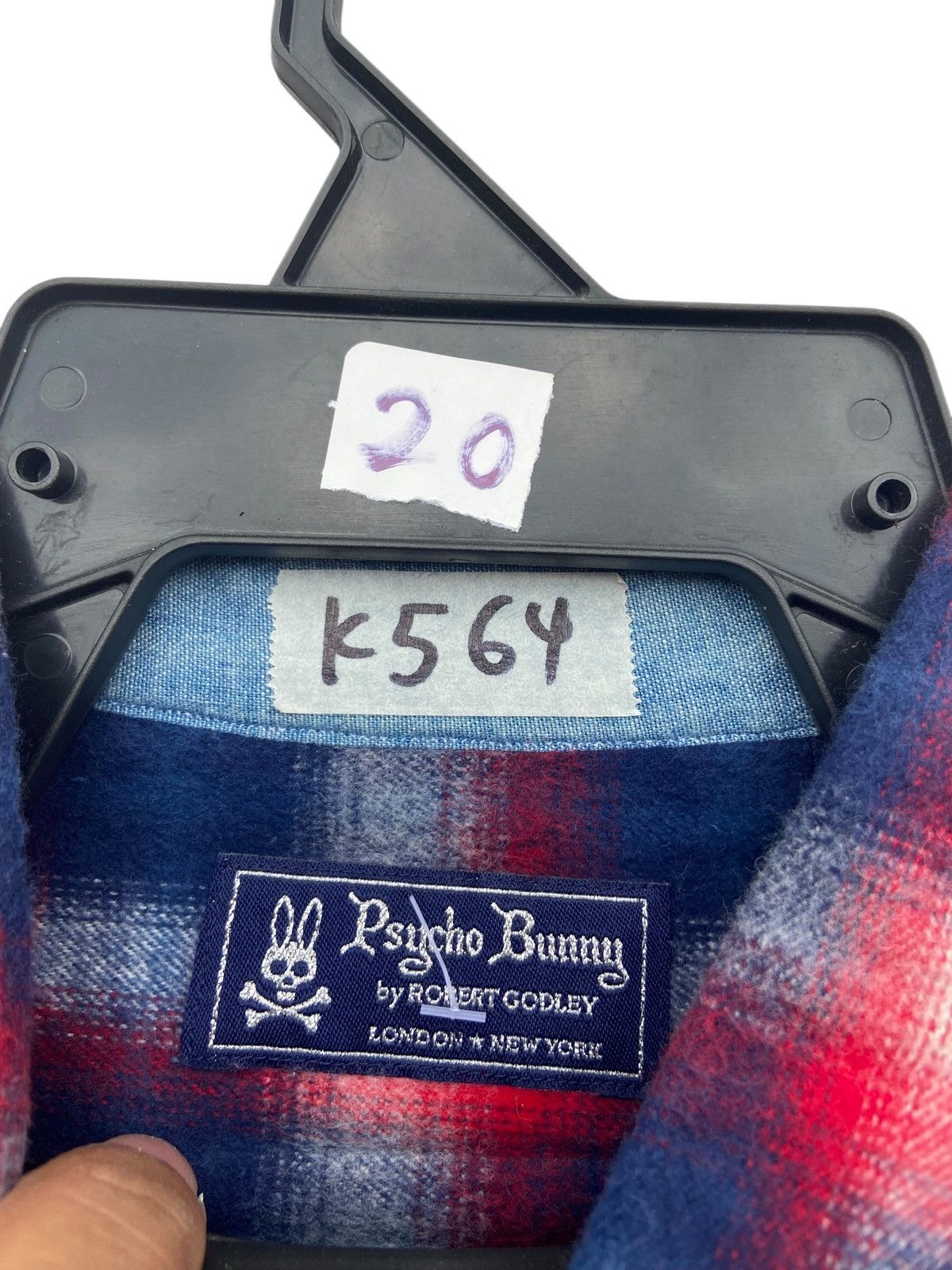 Psycho Bunny Psycho Bunny Checkered Shirt Size US M / EU 48-50 / 2 - 4 Thumbnail
