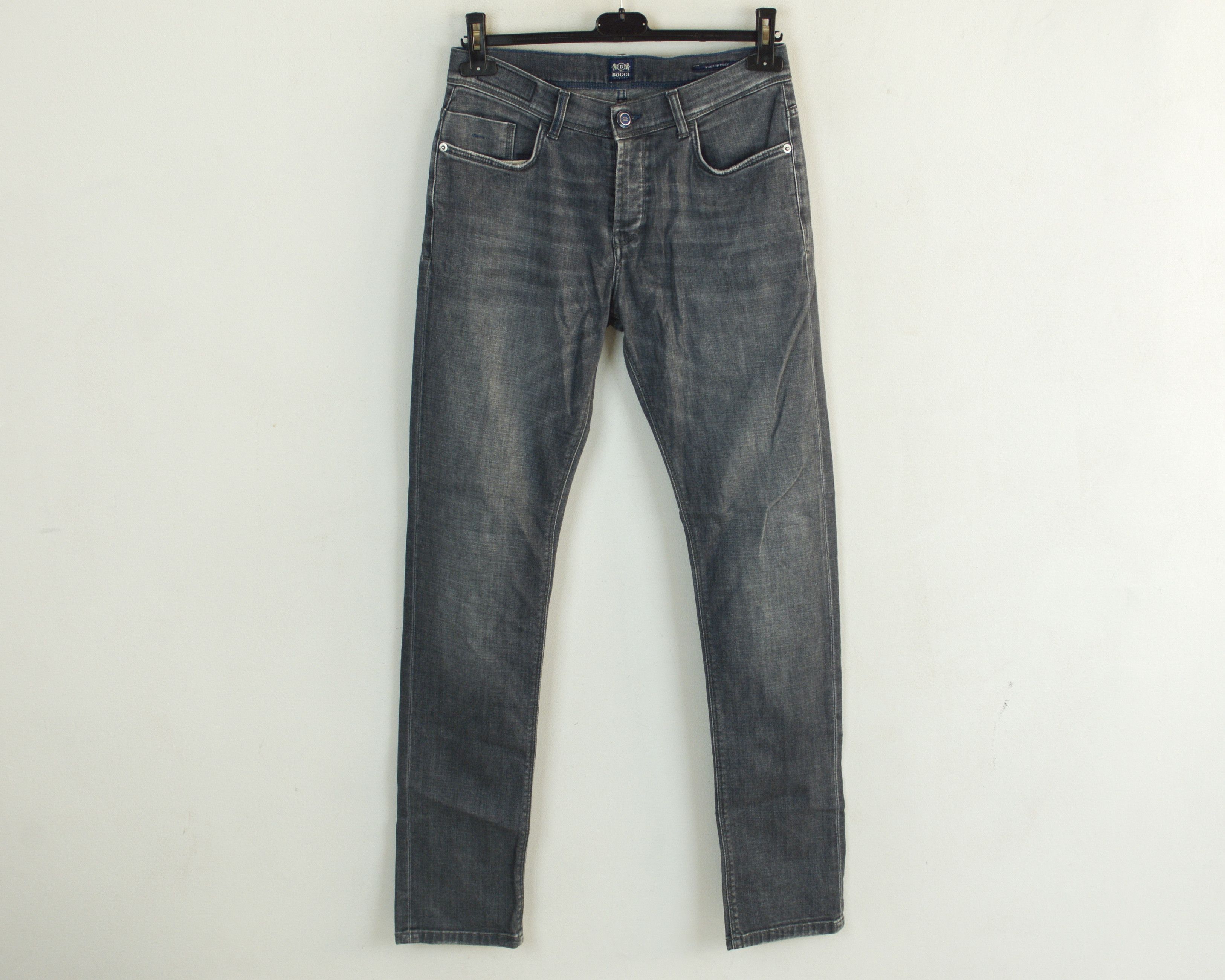 Boggi Milano Manuel W31 L34 Slim Made in Italy Jeans Denim Pants Size US 31 - 1 Thumbnail
