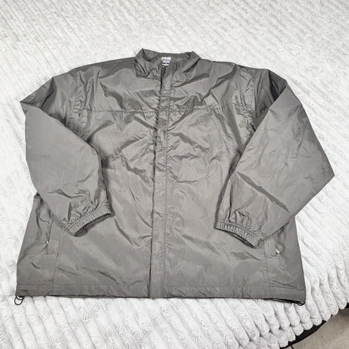 PING Ping Golf Jacket Men L BLK Performance Dynamics Windbreaker Size US L / EU 52-54 / 3 - 14 Thumbnail