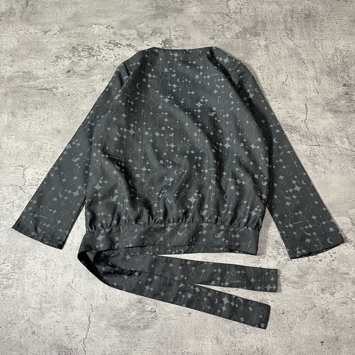 X-Girl X-Girl Waist Tie Blouse - Grey Size M / US 6-8 / IT 42-44 - 2 Thumbnail