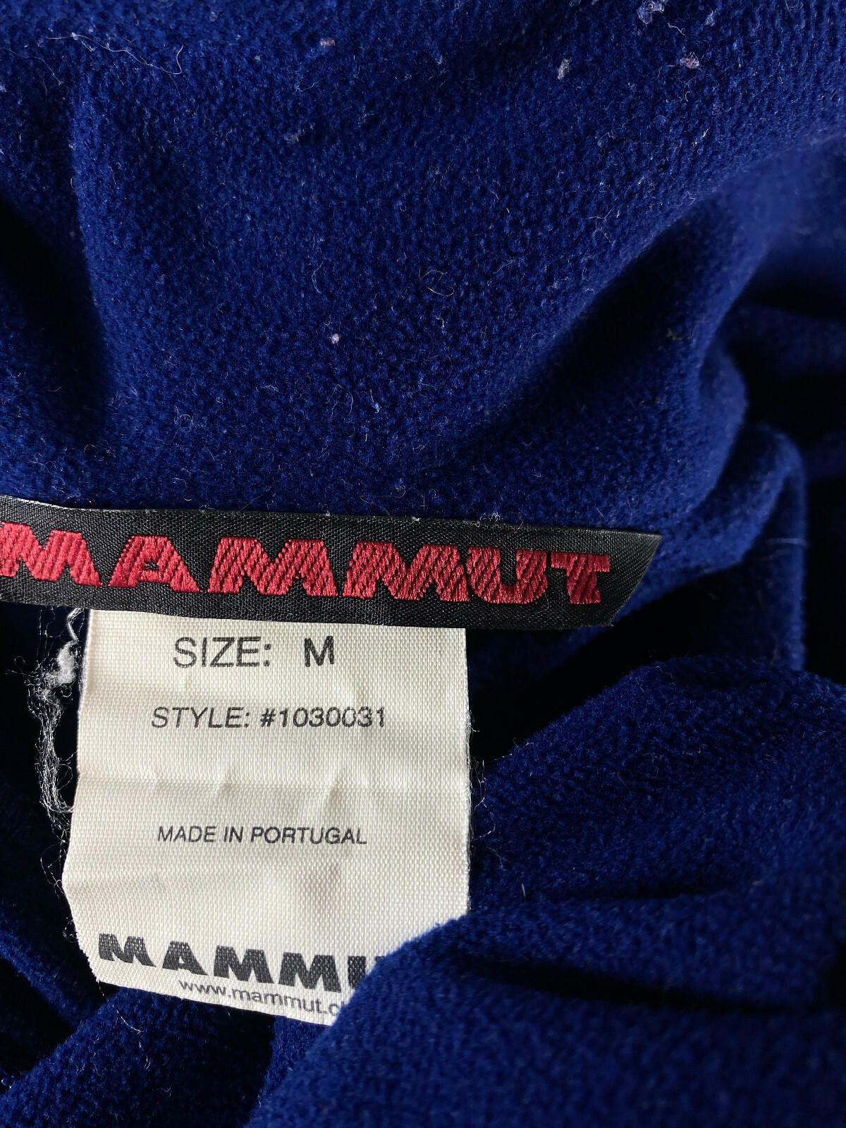 Mammut Mammut Outdoor Blue Tecnopile Acitewear Sweater Size M Size US M / EU 48-50 / 2 - 8 Thumbnail