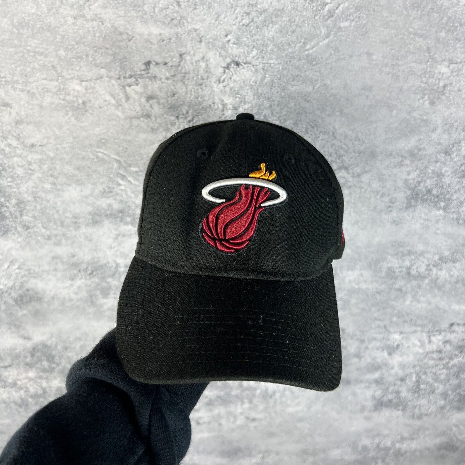 New Era Miami Heat New Era Cap Men's Black Polyester One Size ` Size ONE SIZE - 2 Thumbnail