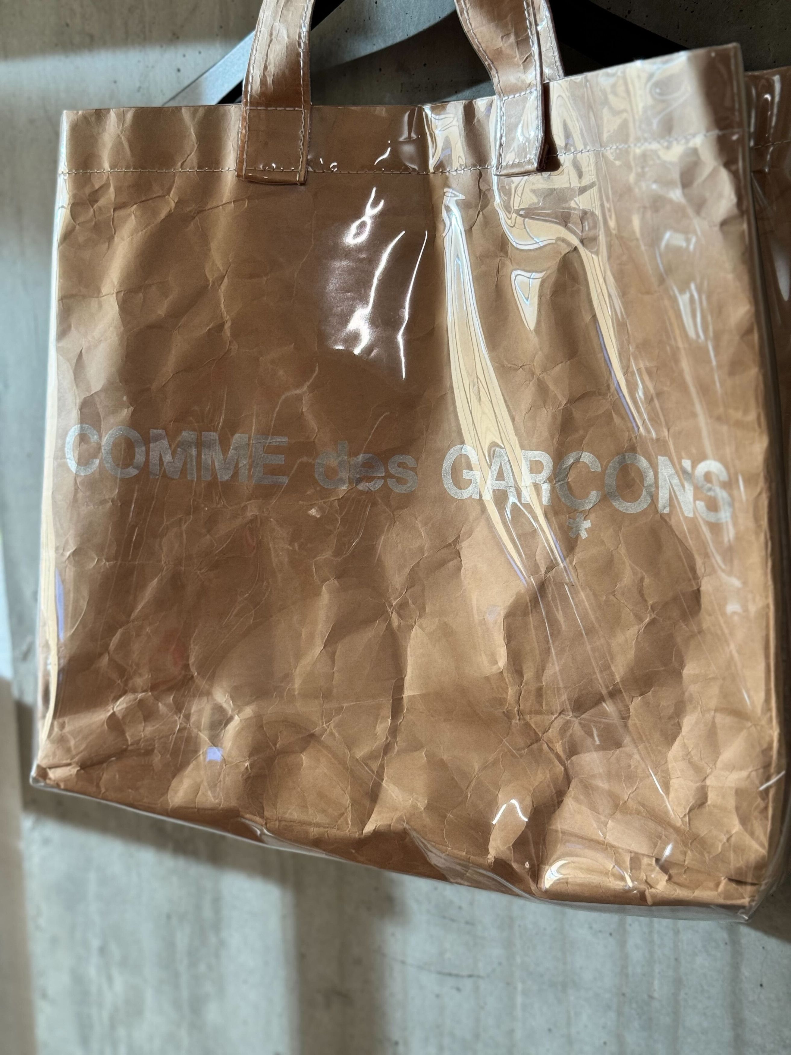 Comme des Garcons CDG PVC Tote Shopping Bag Size ONE SIZE - 4 Thumbnail