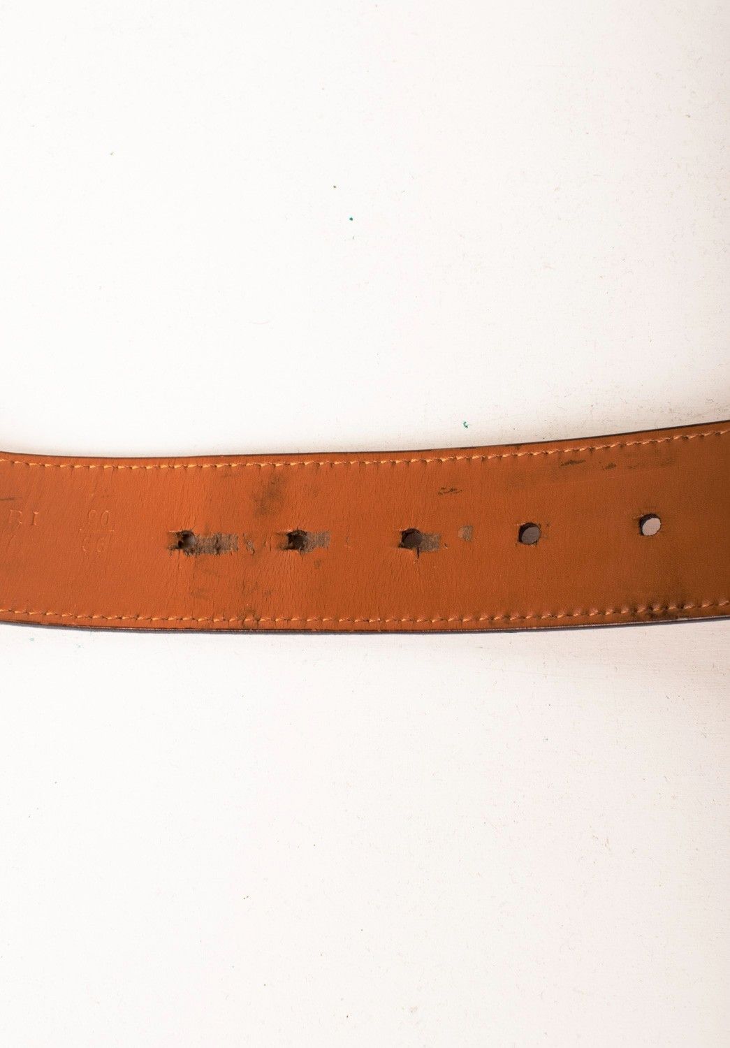 Bvlgari Bvlgari Men Leather Belt Size L Size 40 - 5 Thumbnail