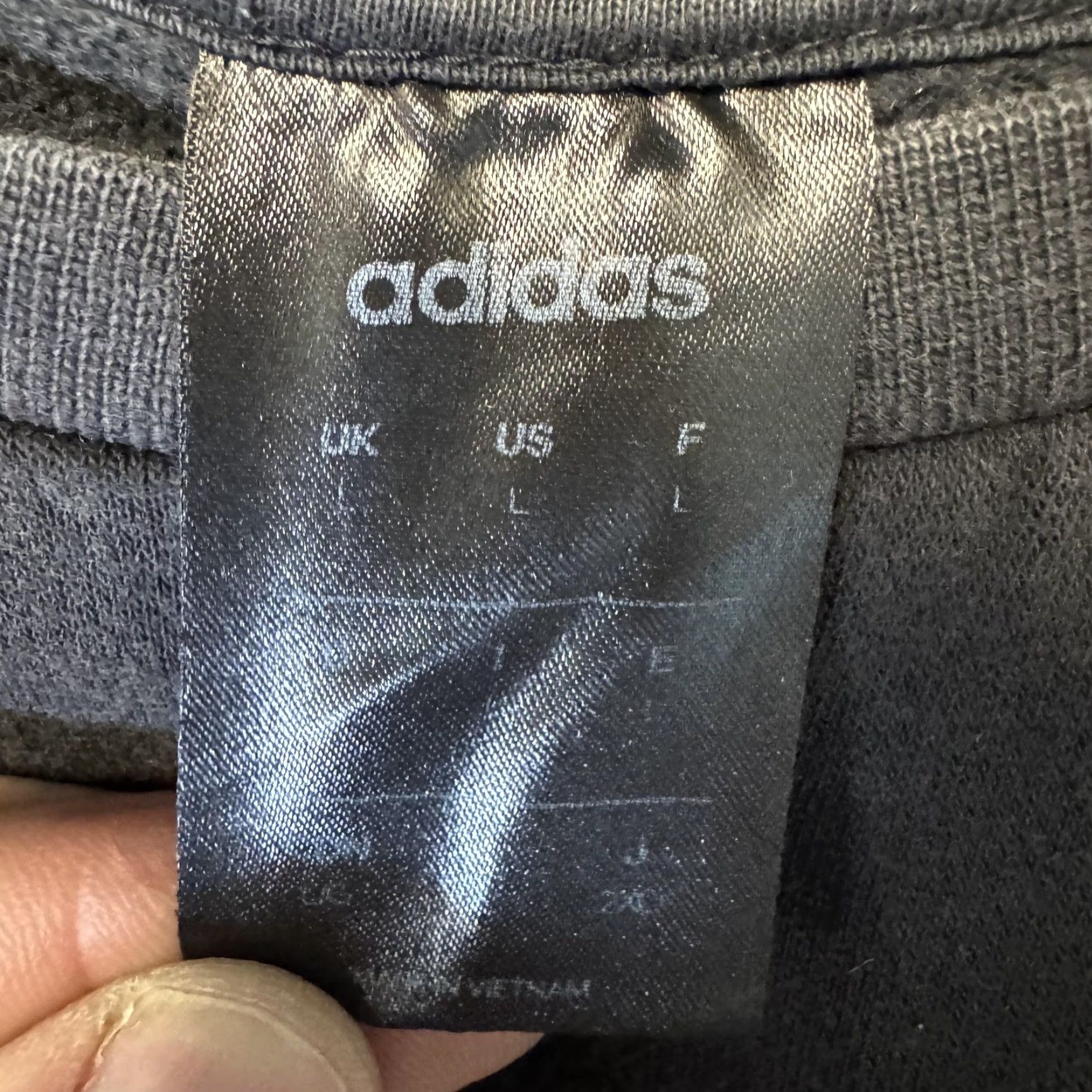 Adidas Adidas Sweatshirt Mens L Black Crew Neck Fleece Graphic Print Pullover Athletic Streetwear Size US L / EU 52-54 / 3 - 5 Thumbnail