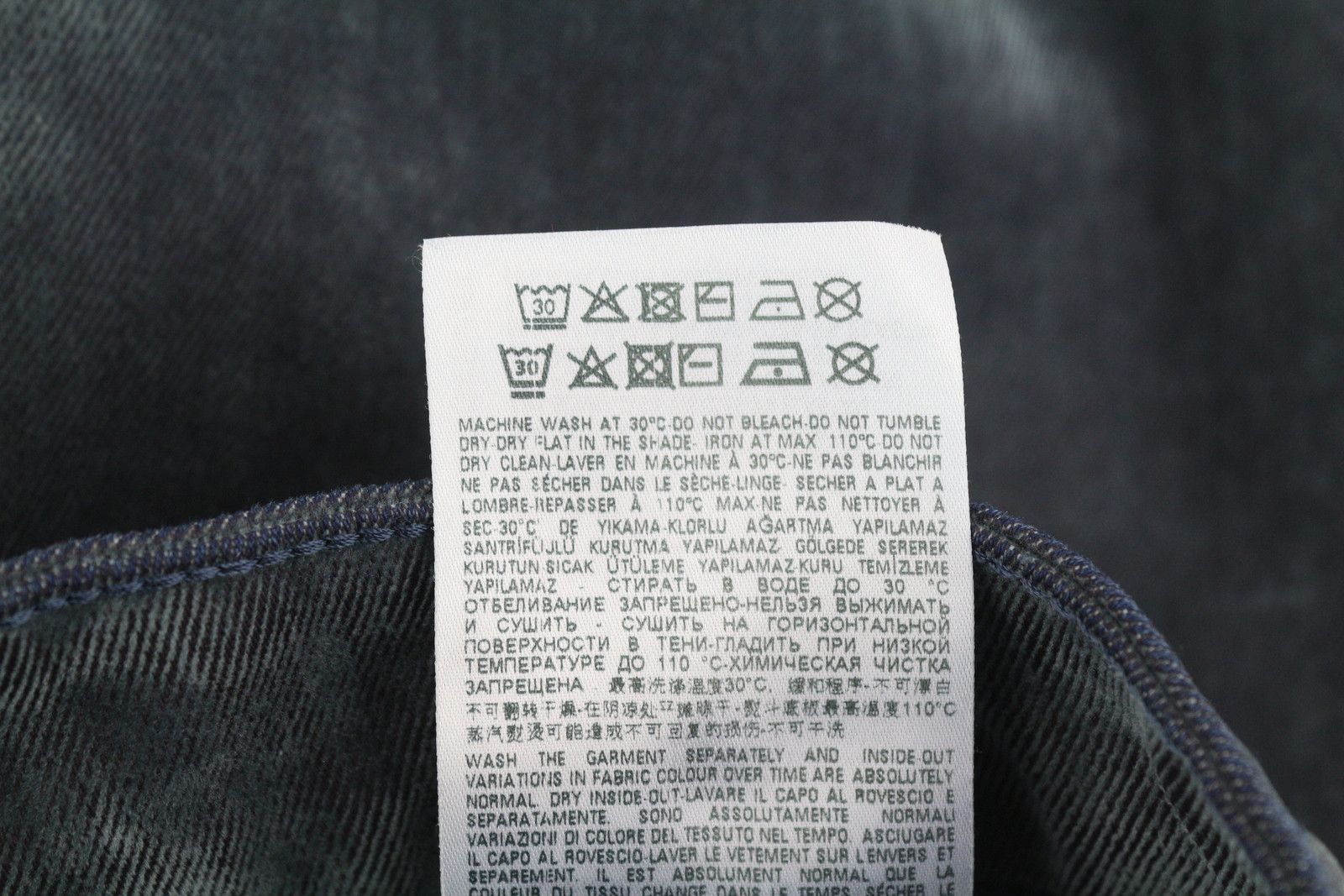 Diesel 1955 09D02 W30/L32 Regular Straight Washed Jeans 40932 Size US 30 / EU 46 - 10 Thumbnail