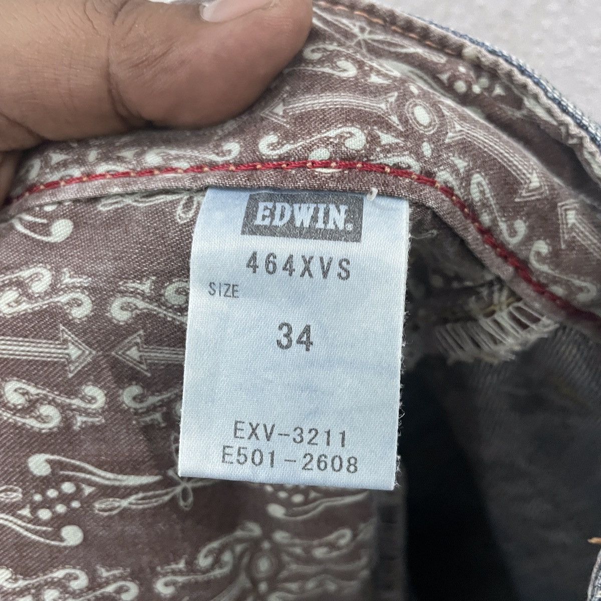 Cowboy Equipment Vintage Edwin Cowboy Distressed Denim Size US 36 / EU 52 - 6 Thumbnail