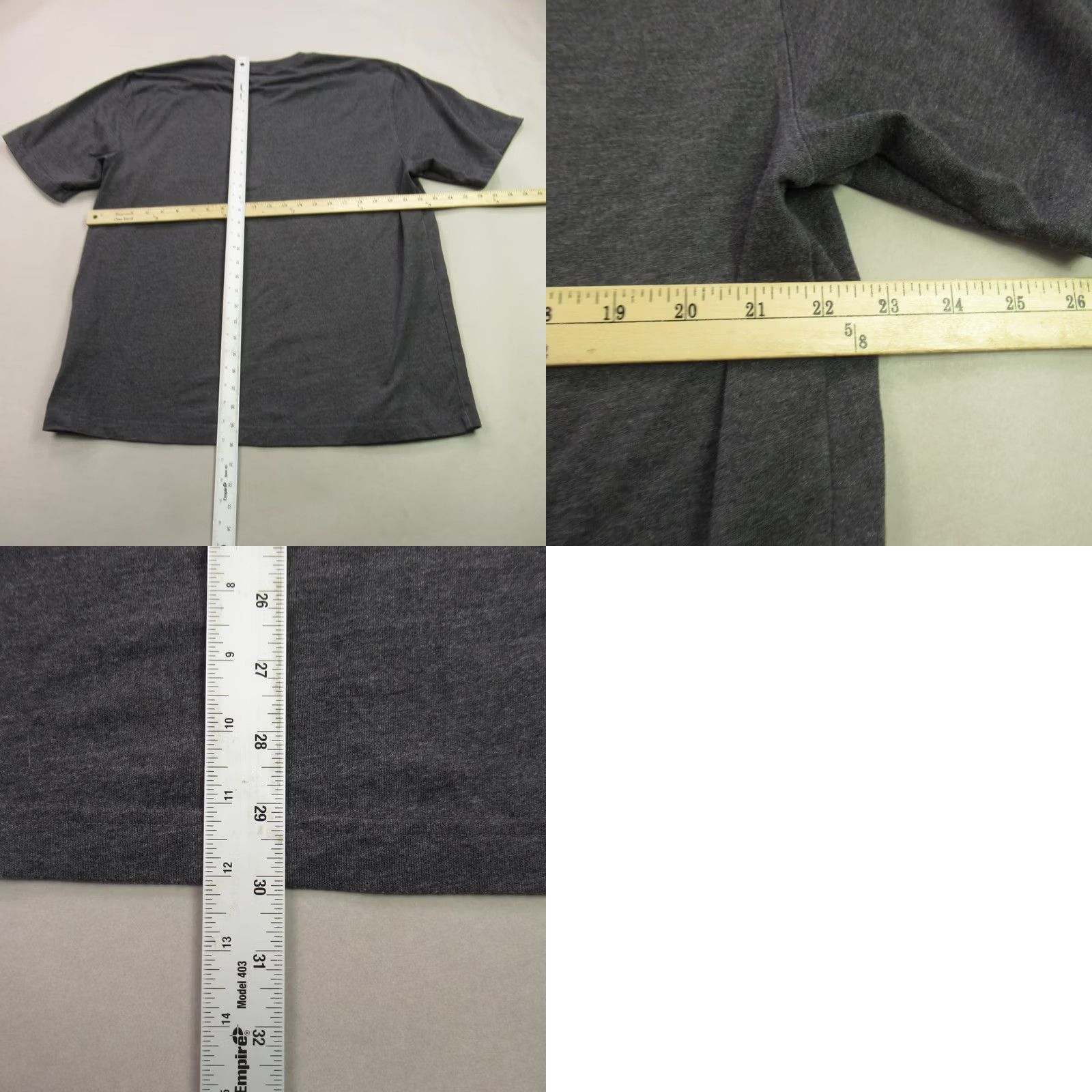 Carhartt Carhartt Mens Shirt Large Short Sleeve Crew Neck Gray Lightweight Pocket T-Shirt Mens Size US L / EU 52-54 / 3 - 8 Thumbnail