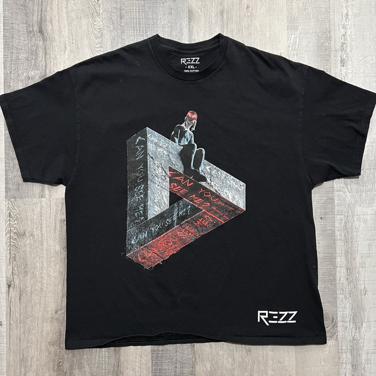 Other Rezz Can You See Me Official Album Shirt Black 2XL EDM Fest Size US XXL / EU 58 / 5 - 1 Thumbnail