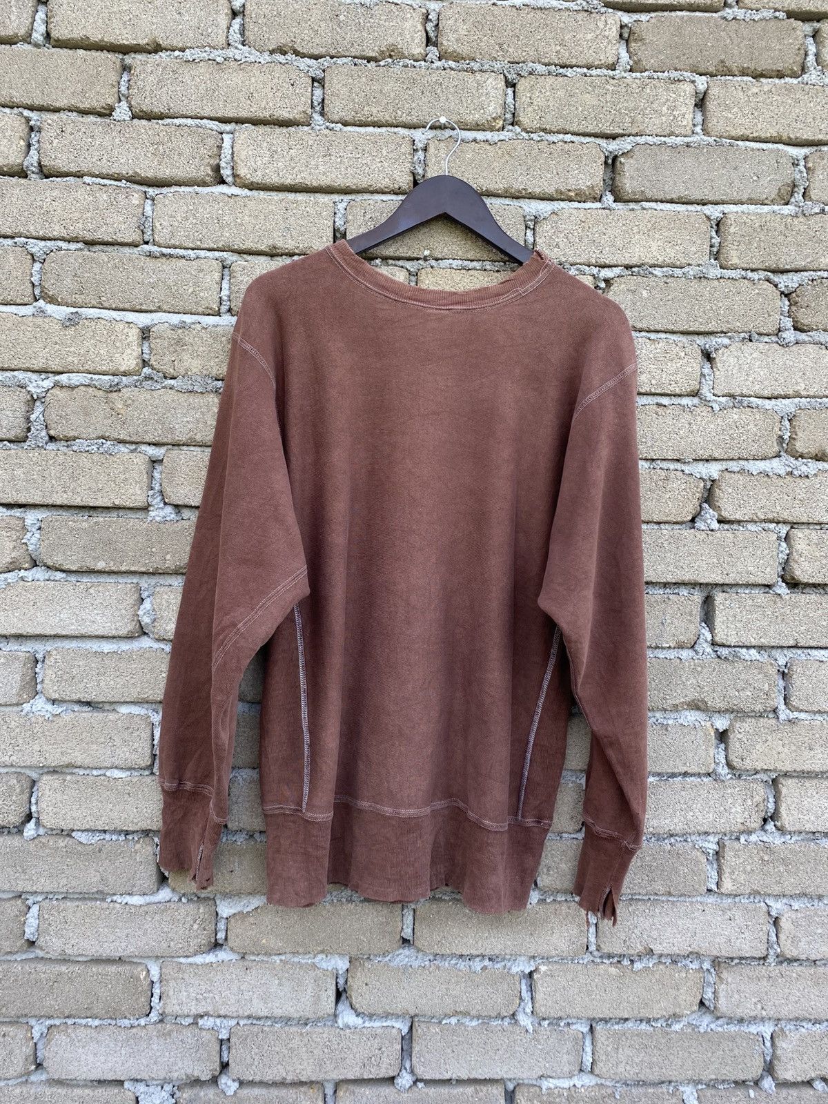 Champion Vintage Distress Champion Reverse Weave Sweatshirt Size US L / EU 52-54 / 3 - 5 Thumbnail