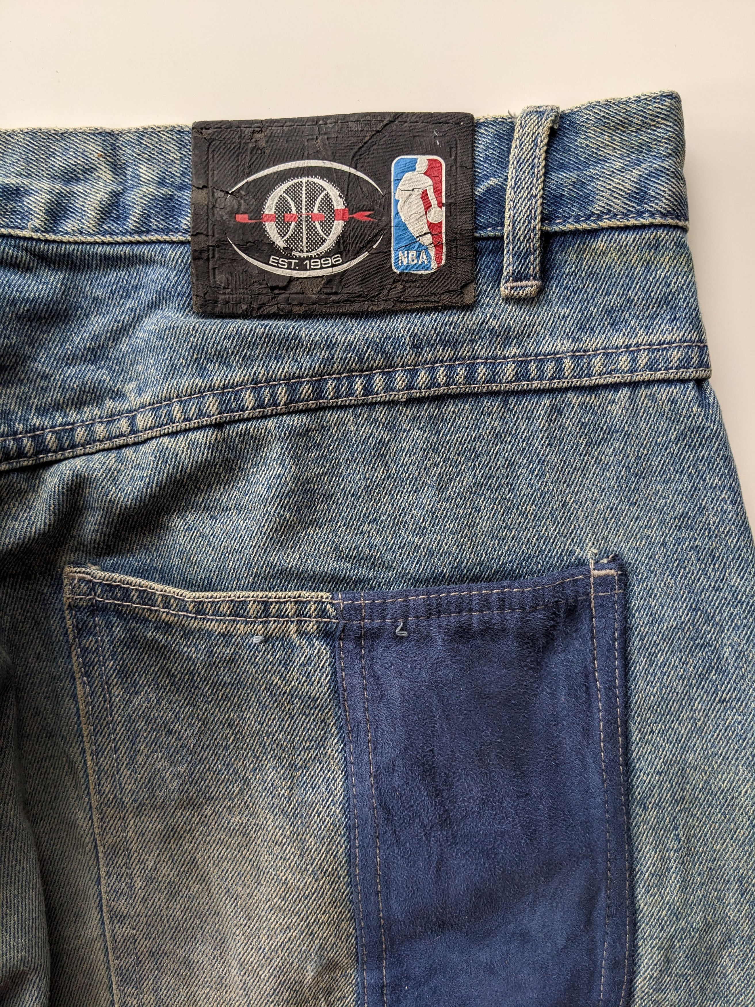 NBA × Vintage Vintage NBA baggy patchwork ballon jeans Size US 36 / EU 52 - 7 Thumbnail