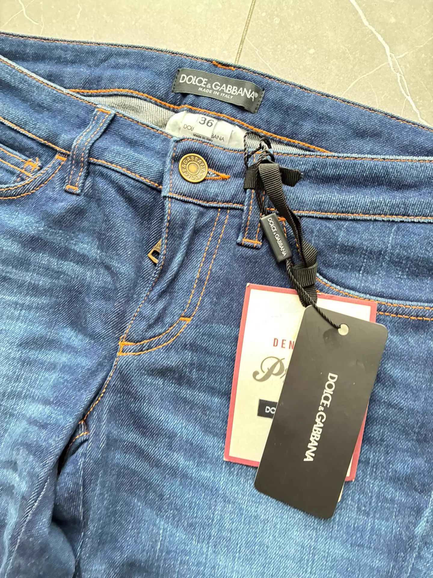Dolce & Gabbana Dolce & Gabbana 36 Jeans New With Tags Zipper Fly Size 25" / US 0 / IT 36 - 3 Thumbnail