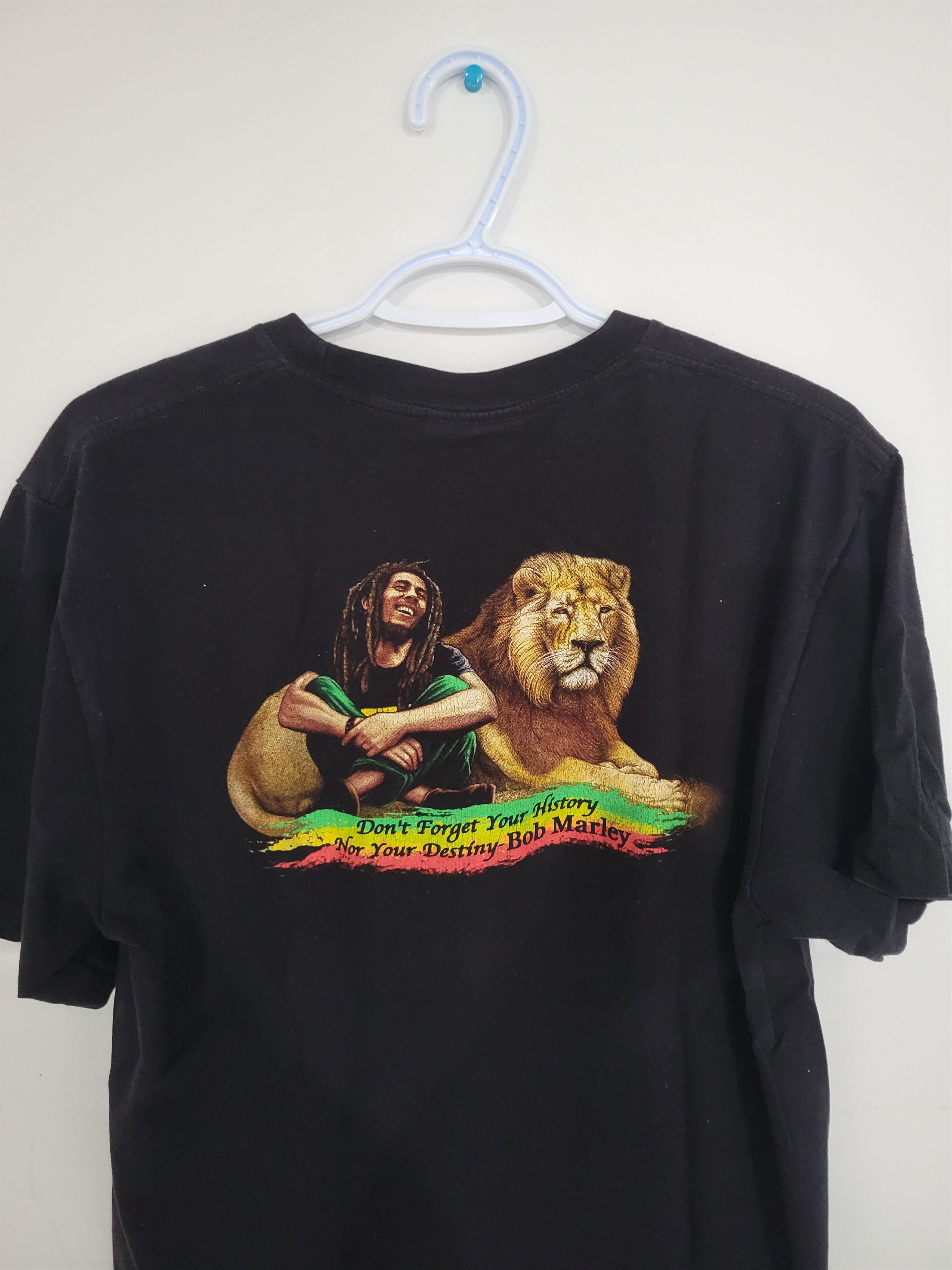Bob Marley Mens Bob Marley dont forget your history Jay's Rock- Size L Size US L / EU 52-54 / 3 - 9 Thumbnail