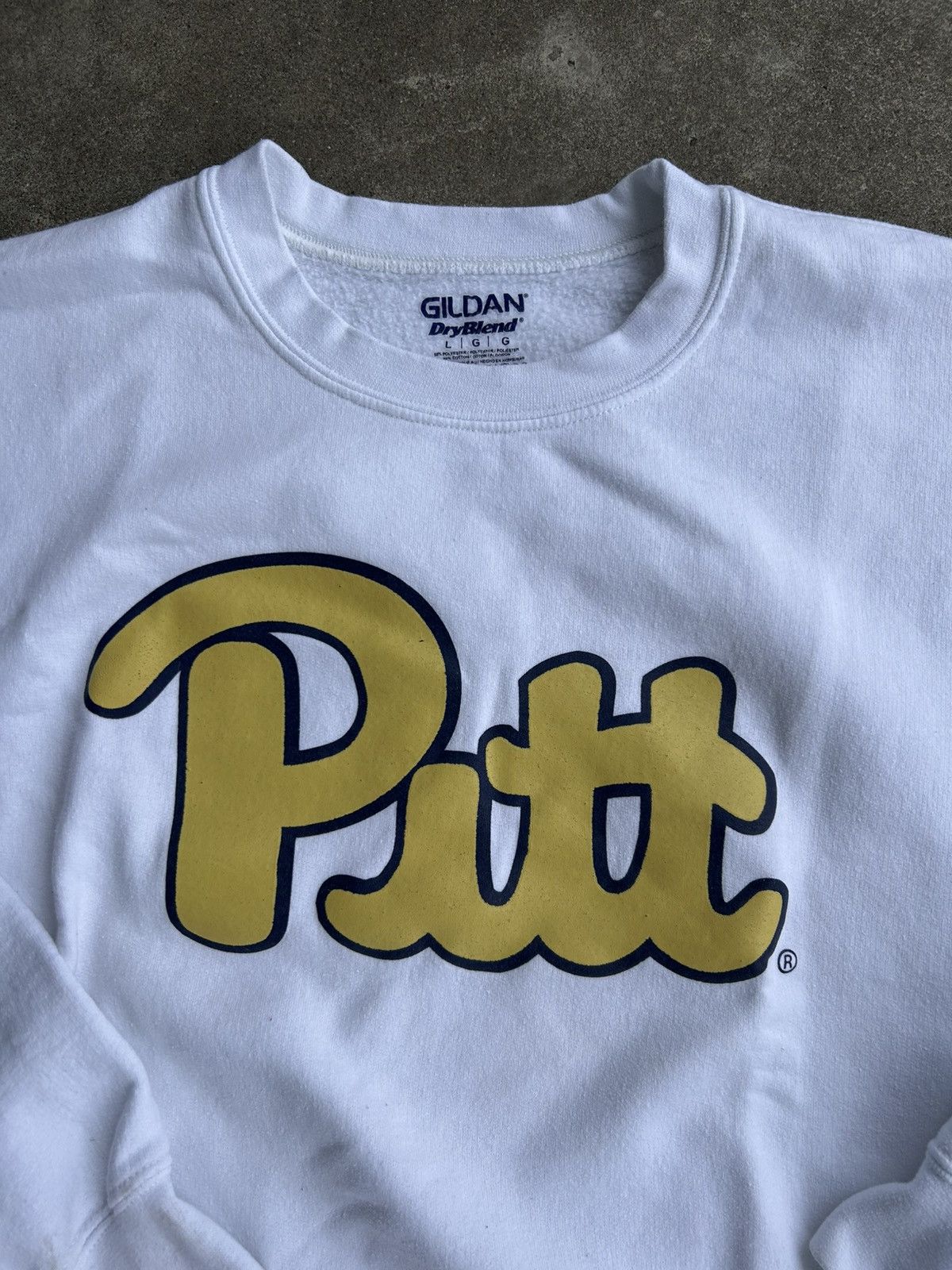 NCAA Vintage University of Pittsburgh Crewneck Sweatshirt Size US L / EU 52-54 / 3 - 2 Thumbnail