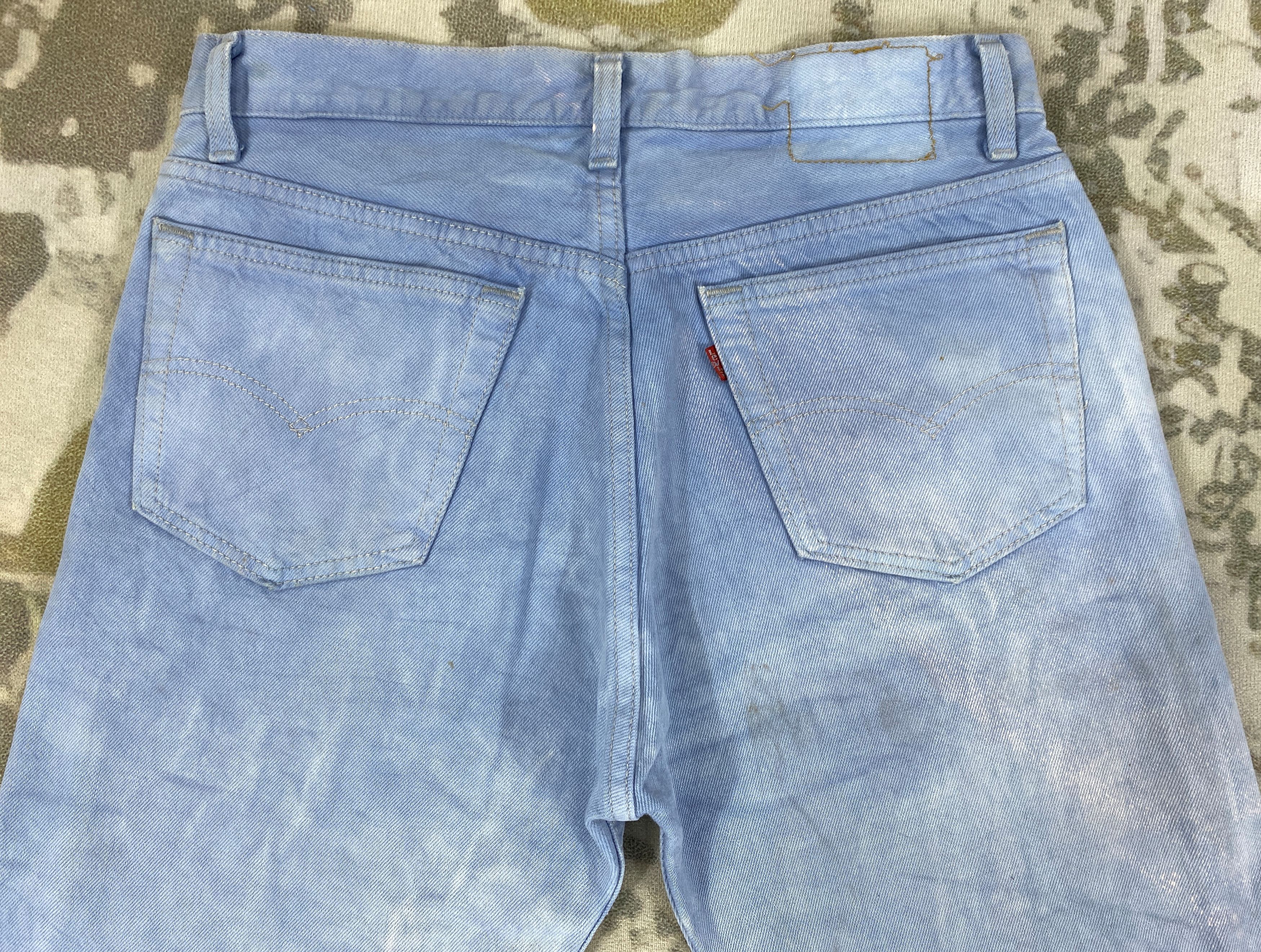 Levi's 90's Blue Vintage Levi's 501 USA Jeans 30x29 Denim -JN1601 Size US 30 / EU 46 - 4 Thumbnail