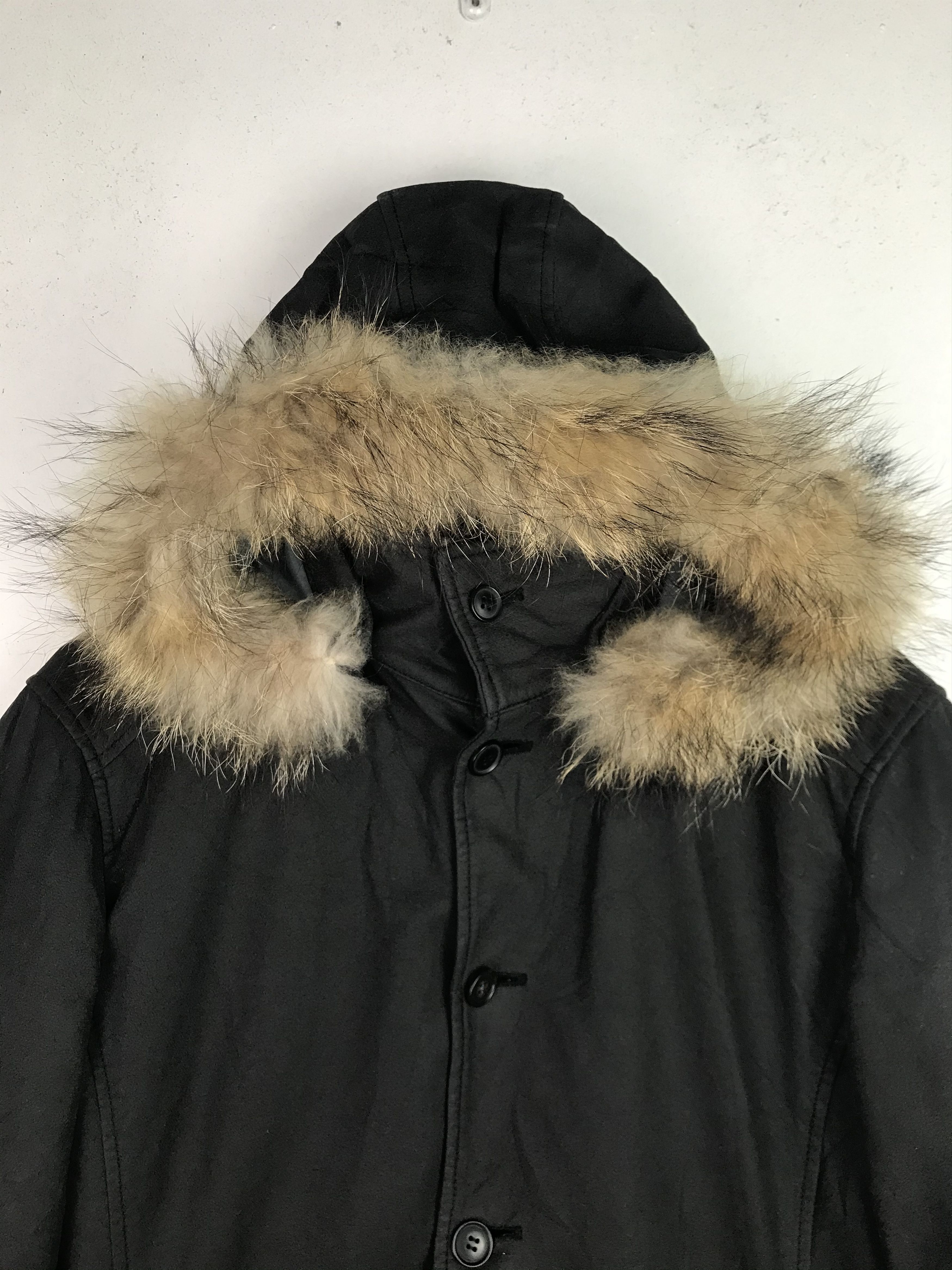 Calvin Klein Vintage Calvin Klein Homme Mohair Parka Jacket Size US M / EU 48-50 / 2 - 3 Thumbnail