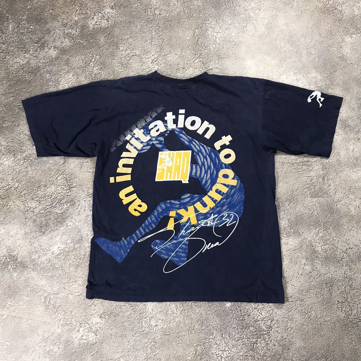 Vintage Vintage 90s Reebok Invitation To Dunk Graphic Tee Streetwear Size US L / EU 52-54 / 3 - 5 Thumbnail