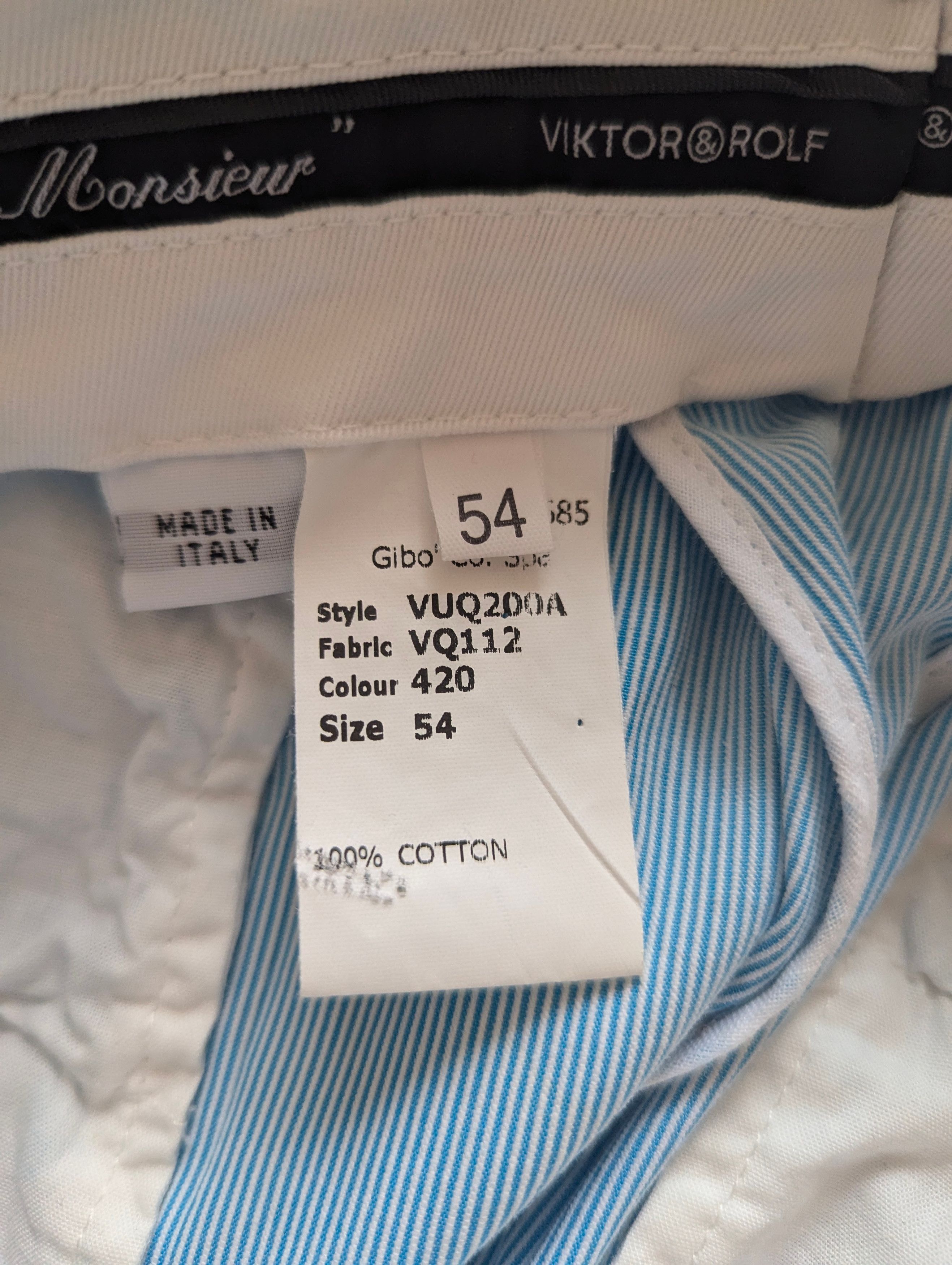 Viktor & Rolf Viktor& Rolf monsieur Size US 34 / EU 50 - 5 Thumbnail