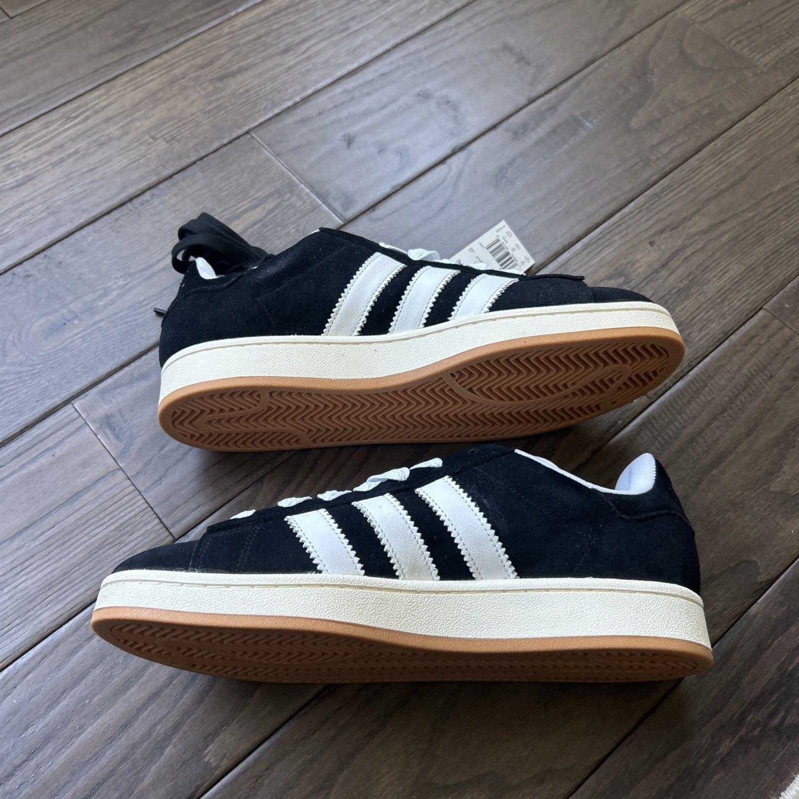 Adidas adidas Campus 00s Size 10.5 Black/ White HQ8708 Size US 10.5 / EU 43-44 - 3 Thumbnail