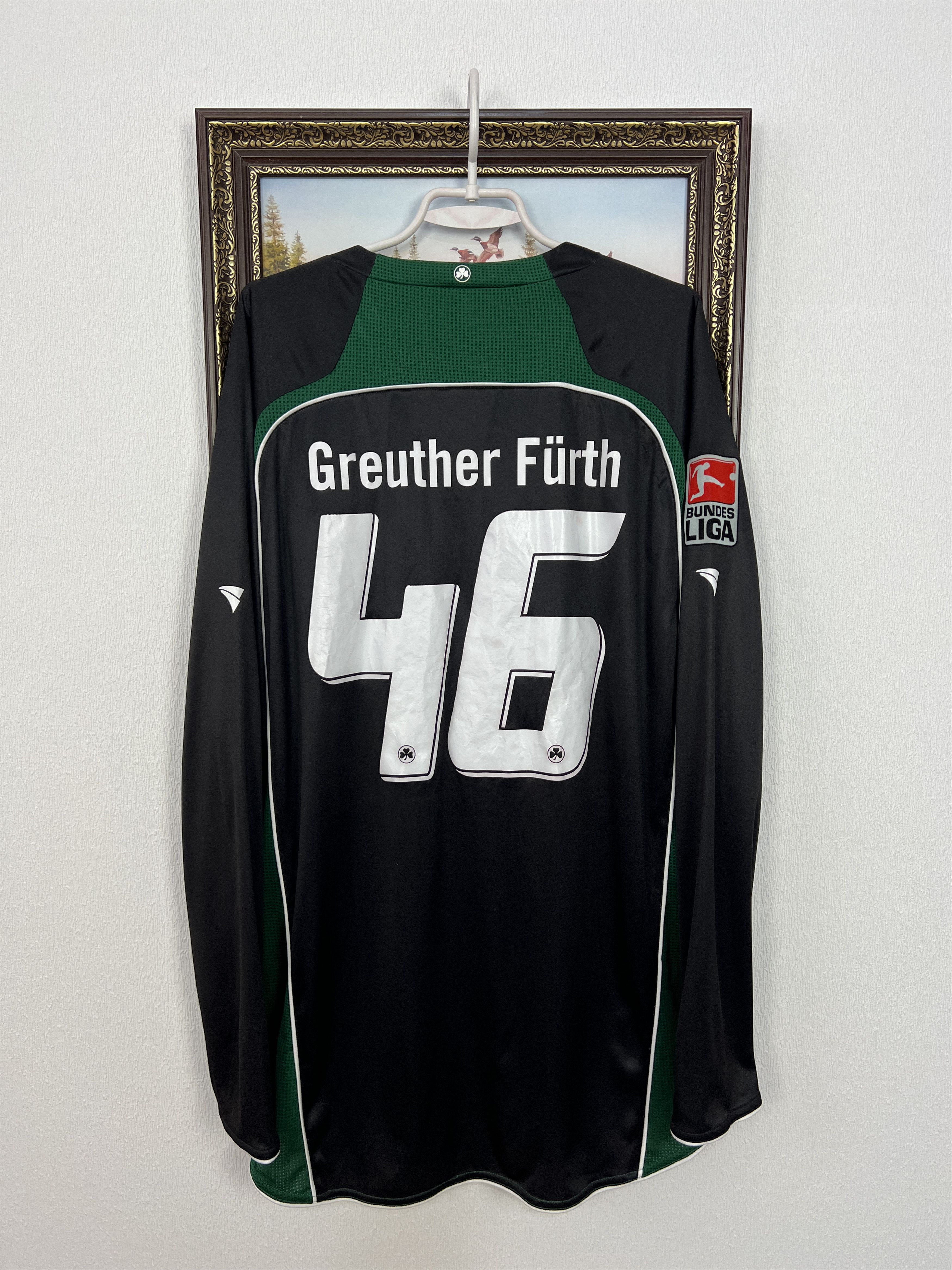 Vintage Greuther Furth football shirt Player Long Sleeve Jersey Size US XXL / EU 58 / 5 - 10 Thumbnail