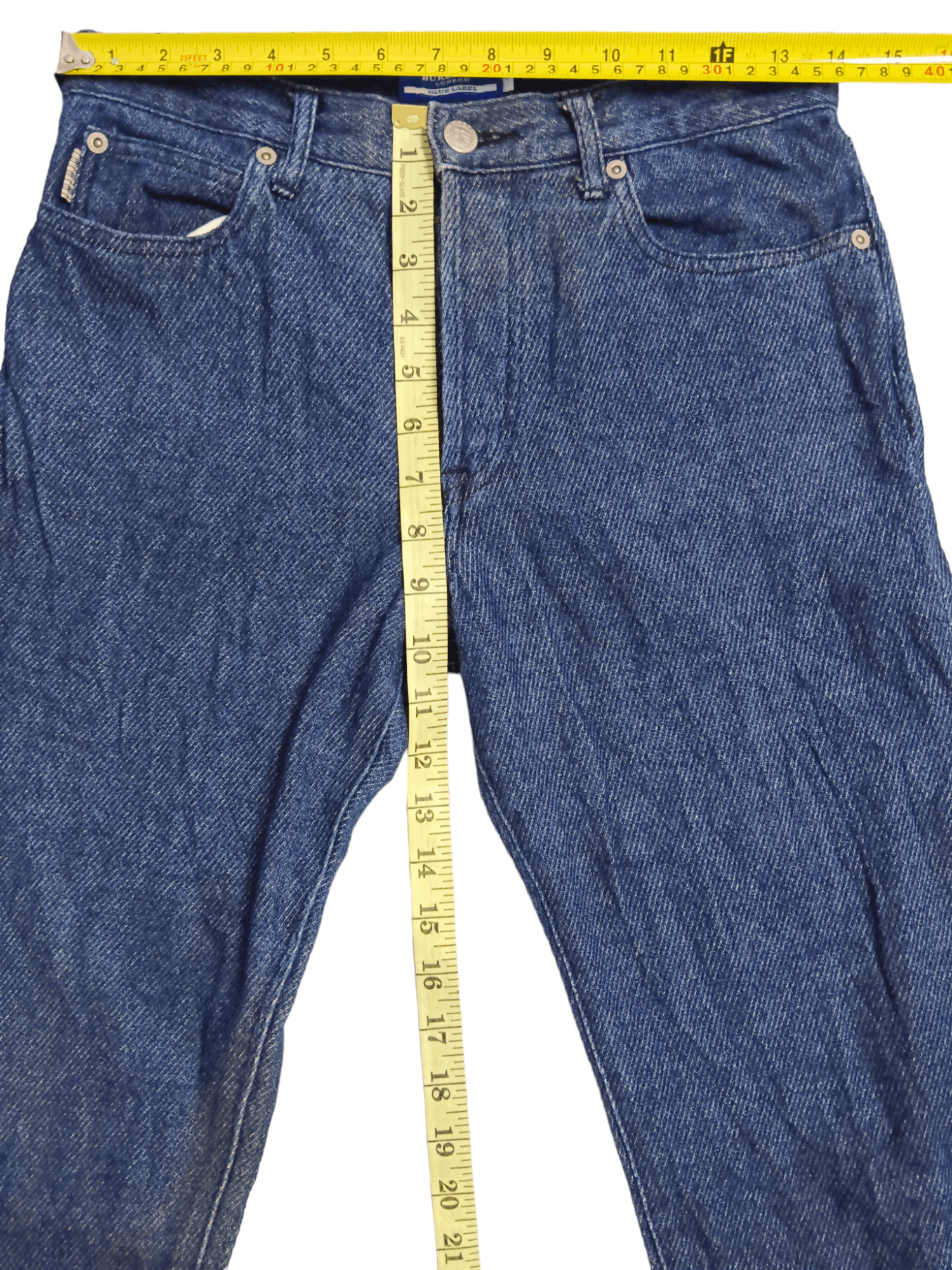 Burberry Burberry Blue Label Nova Check Slim Fit Jeans Size 28" / US 6 / IT 42 - 9 Thumbnail