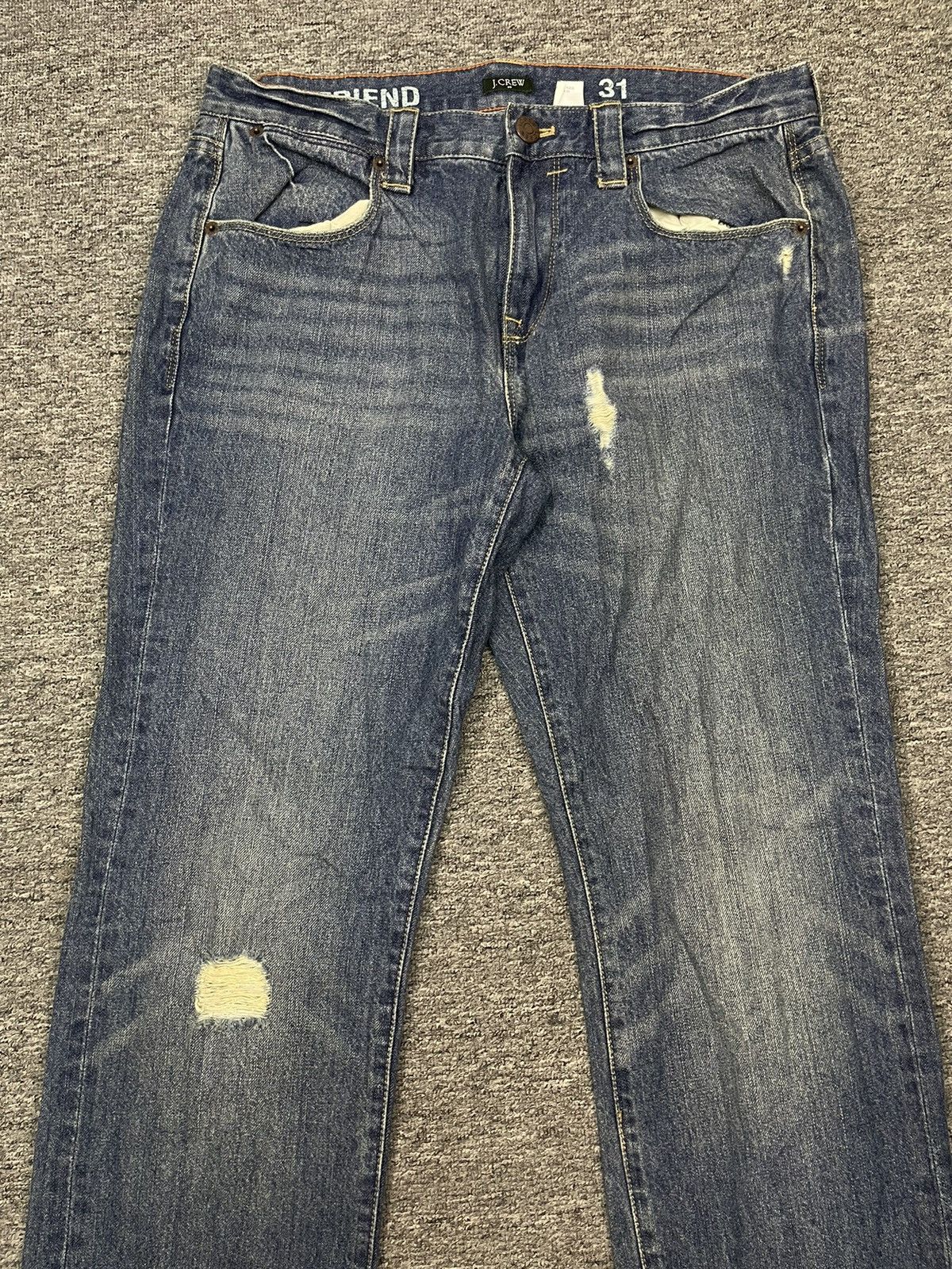 J.Crew × Vintage J. Crew Boyfriend Jeans Denim Size US 32 / EU 48 - 2 Thumbnail