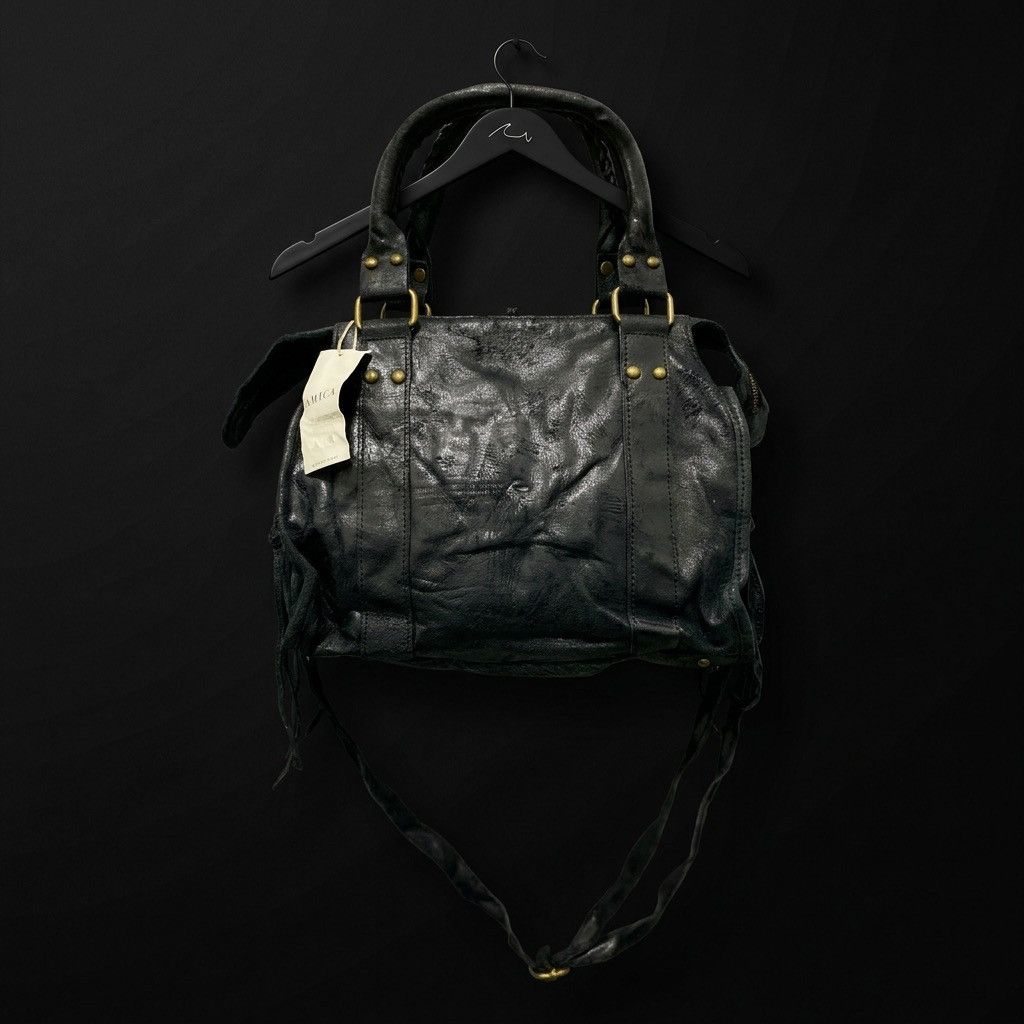 5351 POUR LES HOMMES Vintage Leather City Bag Shoulder Bag Size ONE SIZE - 2 Thumbnail