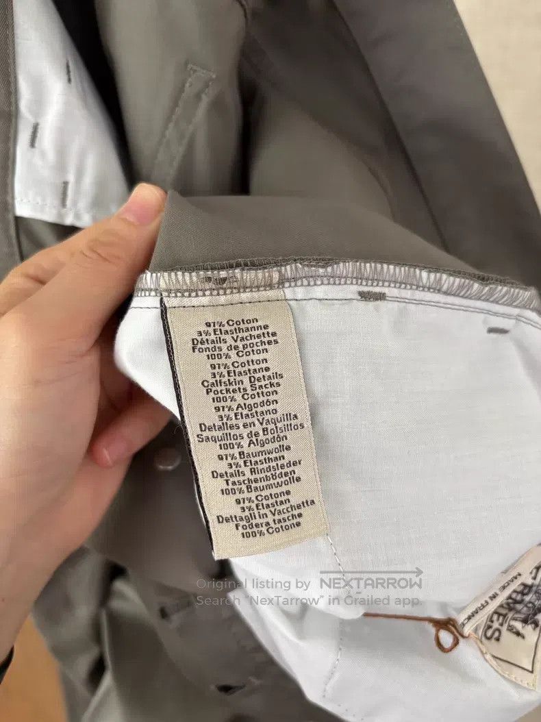 Hermes Hermes Elastic cotton twill jeans Size US 26 / EU 42 - 7 Thumbnail