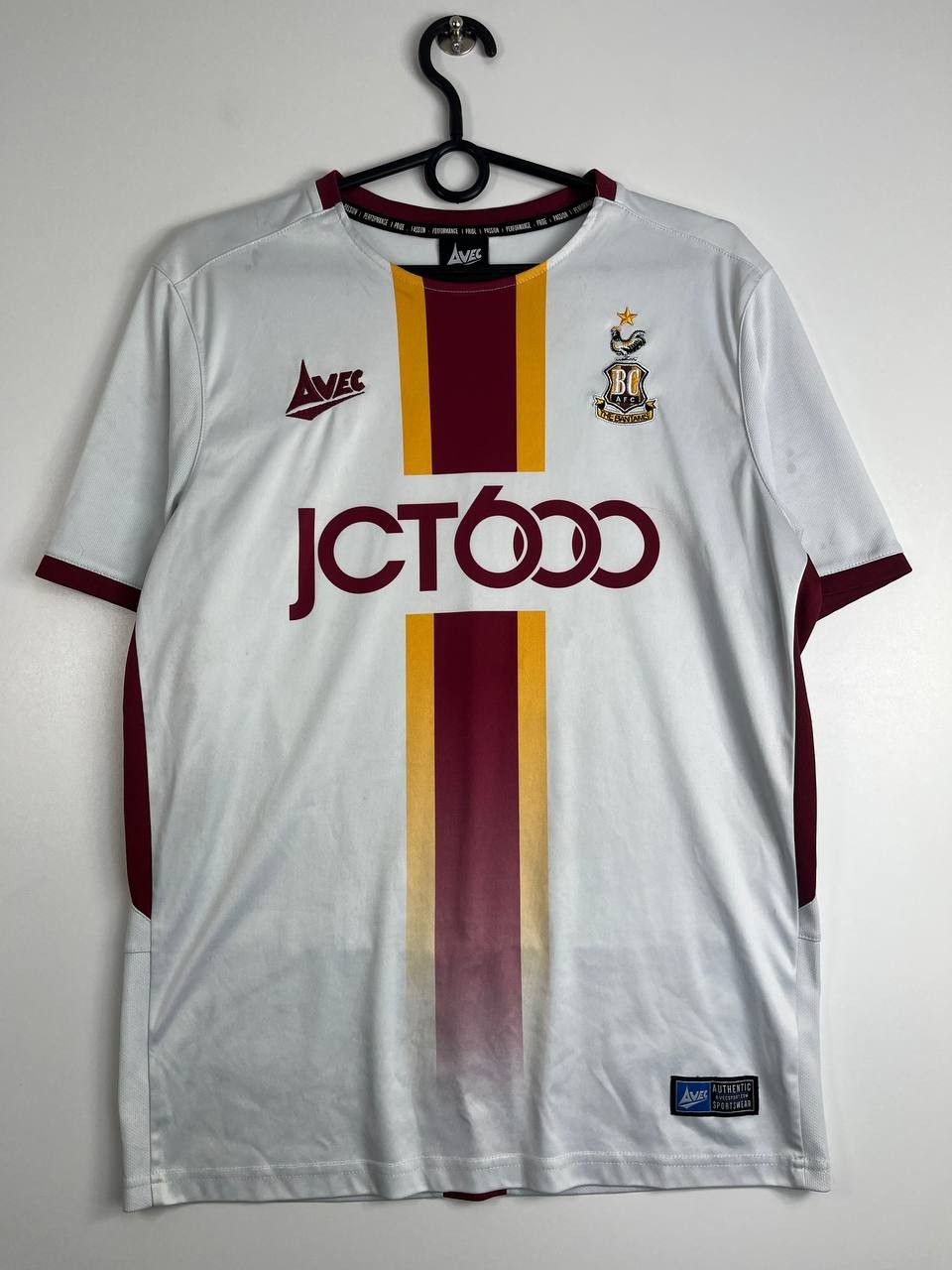 Other Bradford City Avec Home Football Soccer Shirt Jersey Size L Size US S / EU 44-46 / 1 - 1 Thumbnail