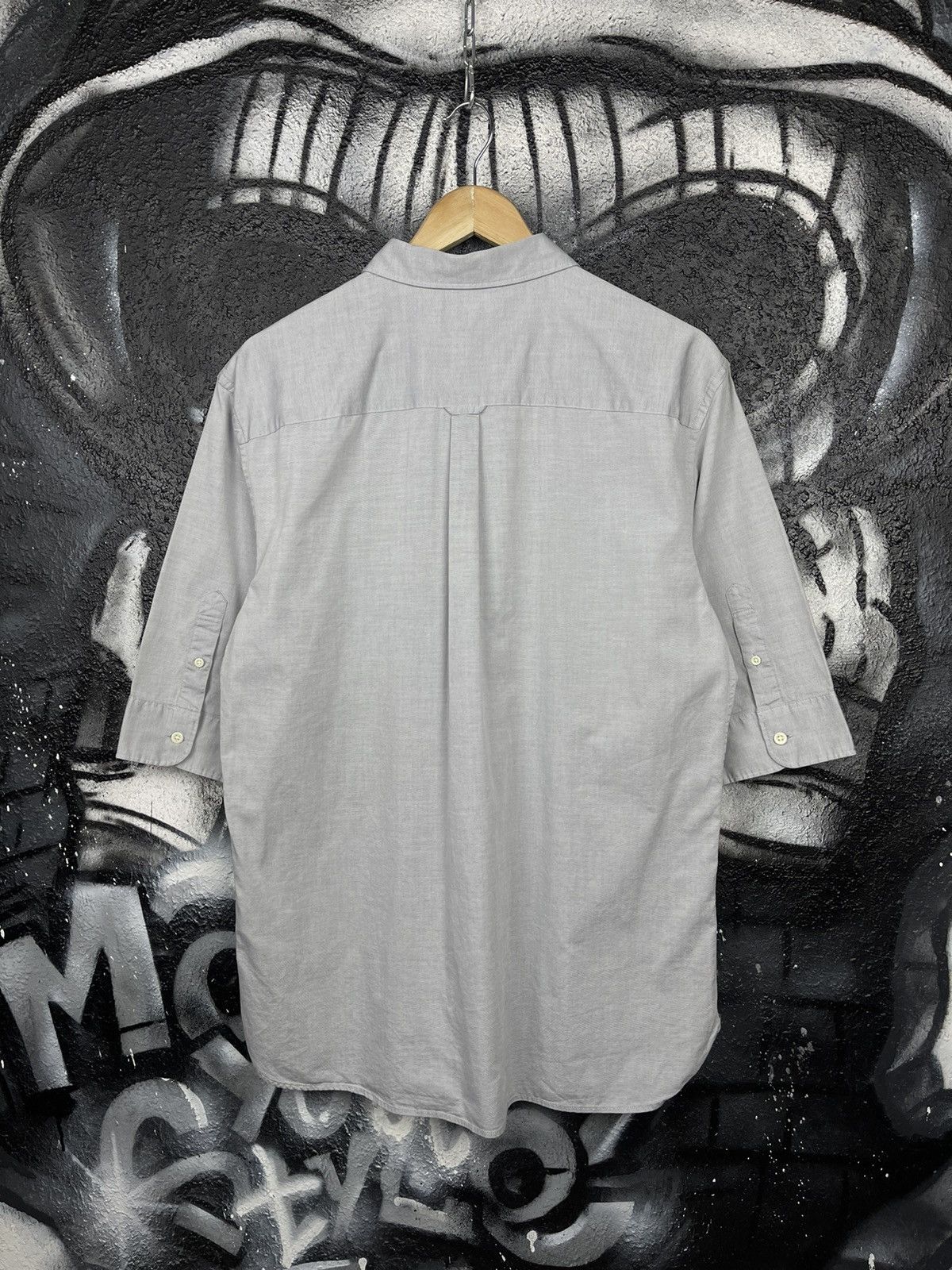 Allsaints Allsaints Grey Cotton Redondo HS Shirt Men’s Size XL Size US XL / EU 56 / 4 - 8 Thumbnail