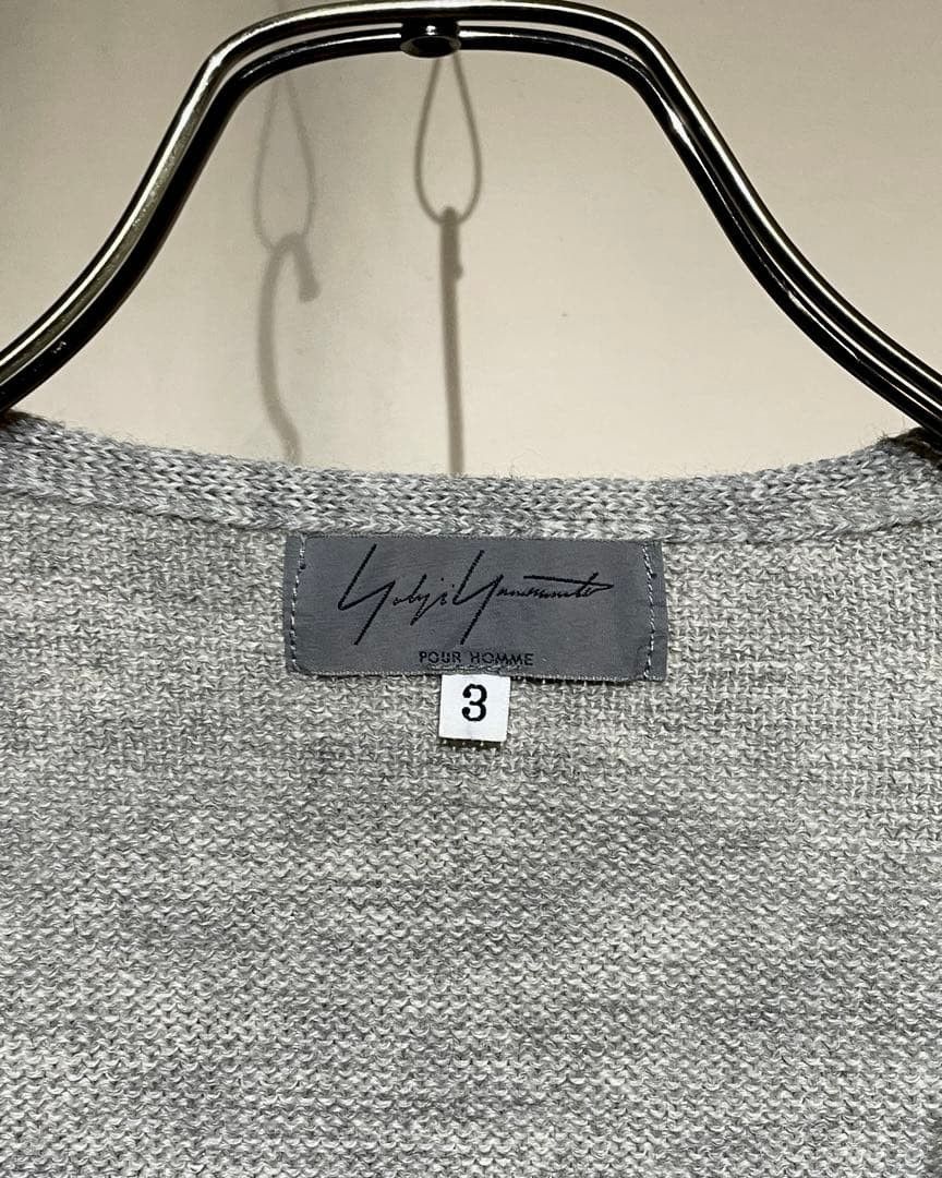 Yohji Yamamoto Pour Homme 06aw archive zip cardigan Size US L / EU 52-54 / 3 - 2 Thumbnail