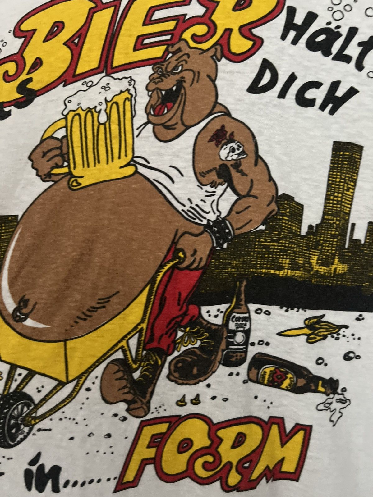 Vintage Vintage 90s tee humor beer Size US XL / EU 56 / 4 - 4 Thumbnail