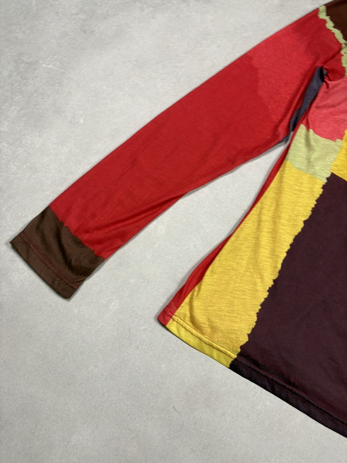 Rundholz Rundholz Abstract Color Block Mesh Long Sleeve Top Size M Size M / US 6-8 / IT 42-44 - 19 Thumbnail