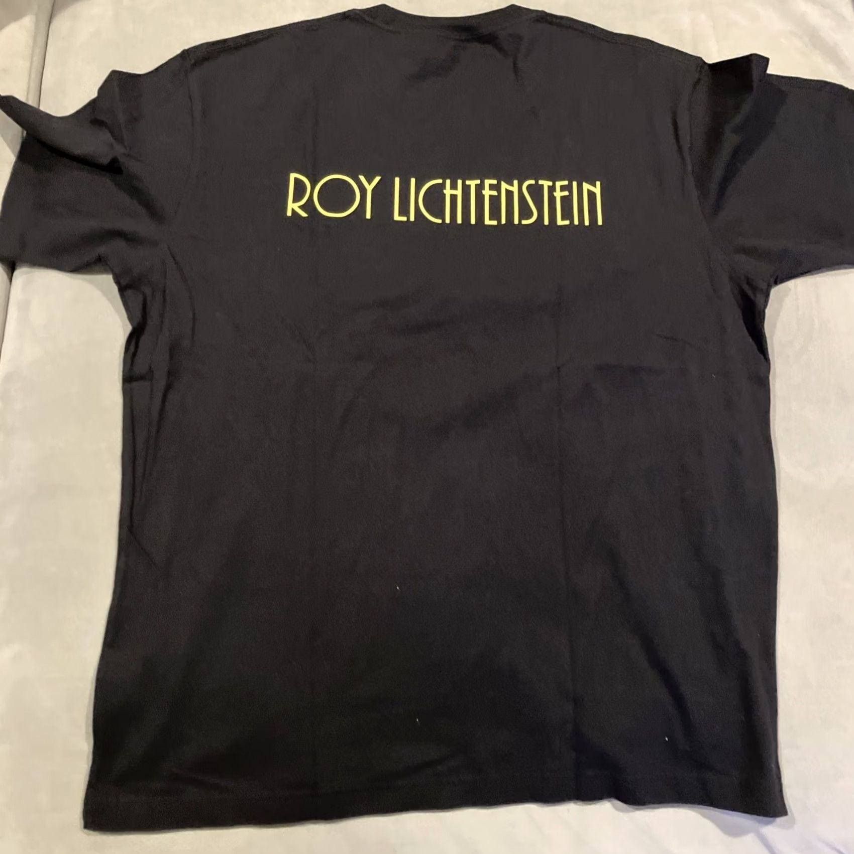 Uniqlo Uniqlo T-Shirt Men's Large Black Roy Lichtenstein Graphic Pop Art Size US L / EU 52-54 / 3 - 4 Thumbnail