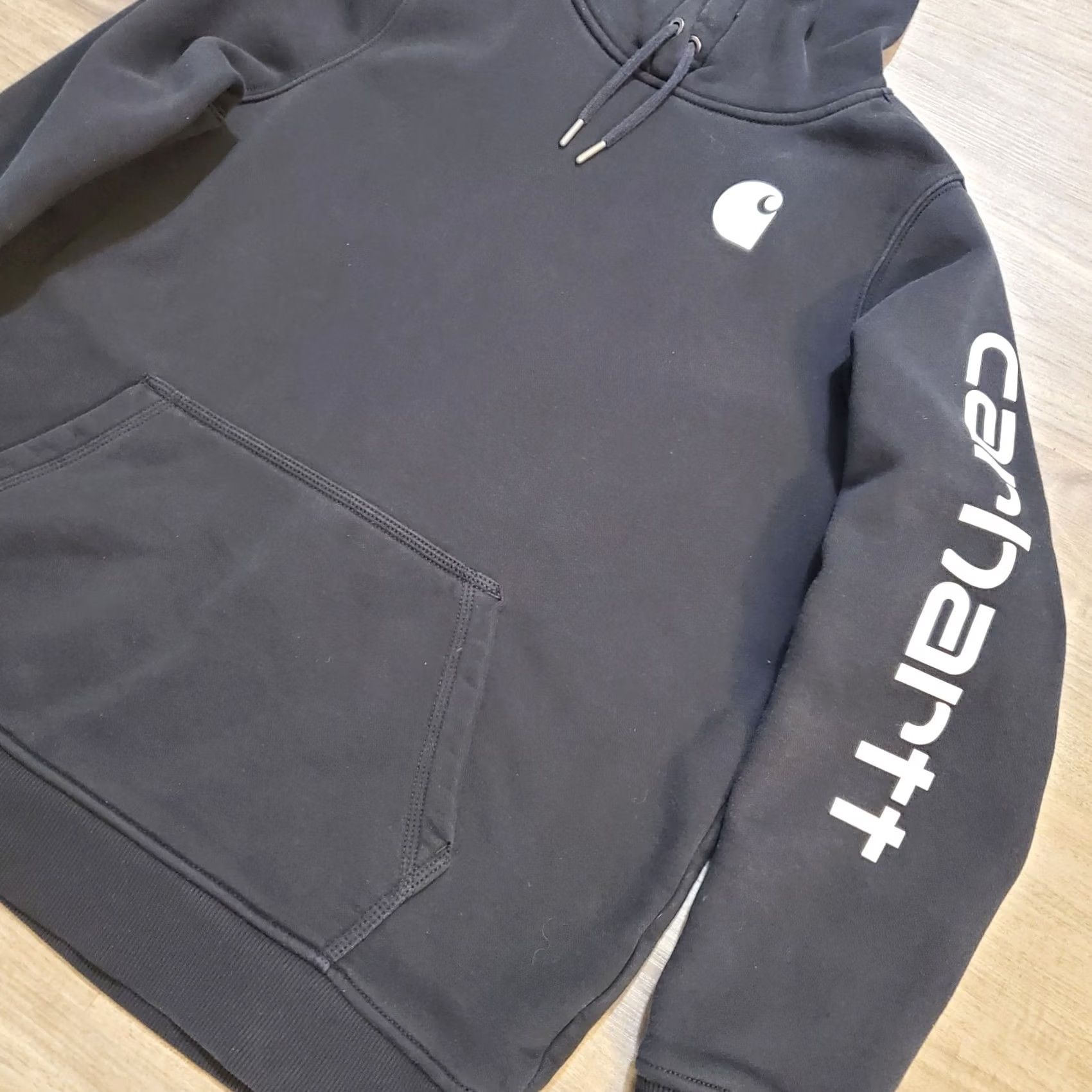 Carhartt Carhartt Relaxed Fit Pullover Black Hoodie Sweatshirt Womens XL 16-18 EUC Size XL / US 12-14 / IT 48-50 - 3 Thumbnail