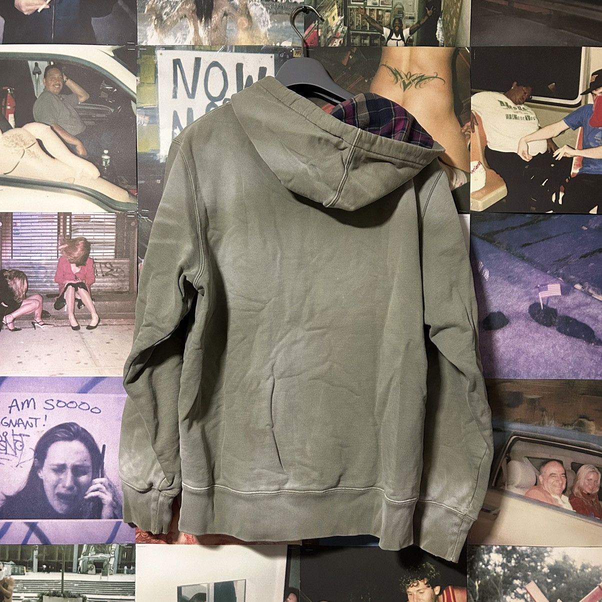 Supreme SUPREME BLEACHED ZIP UP SWEATSHIRT HOODIE Size US M / EU 48-50 / 2 - 2 Thumbnail