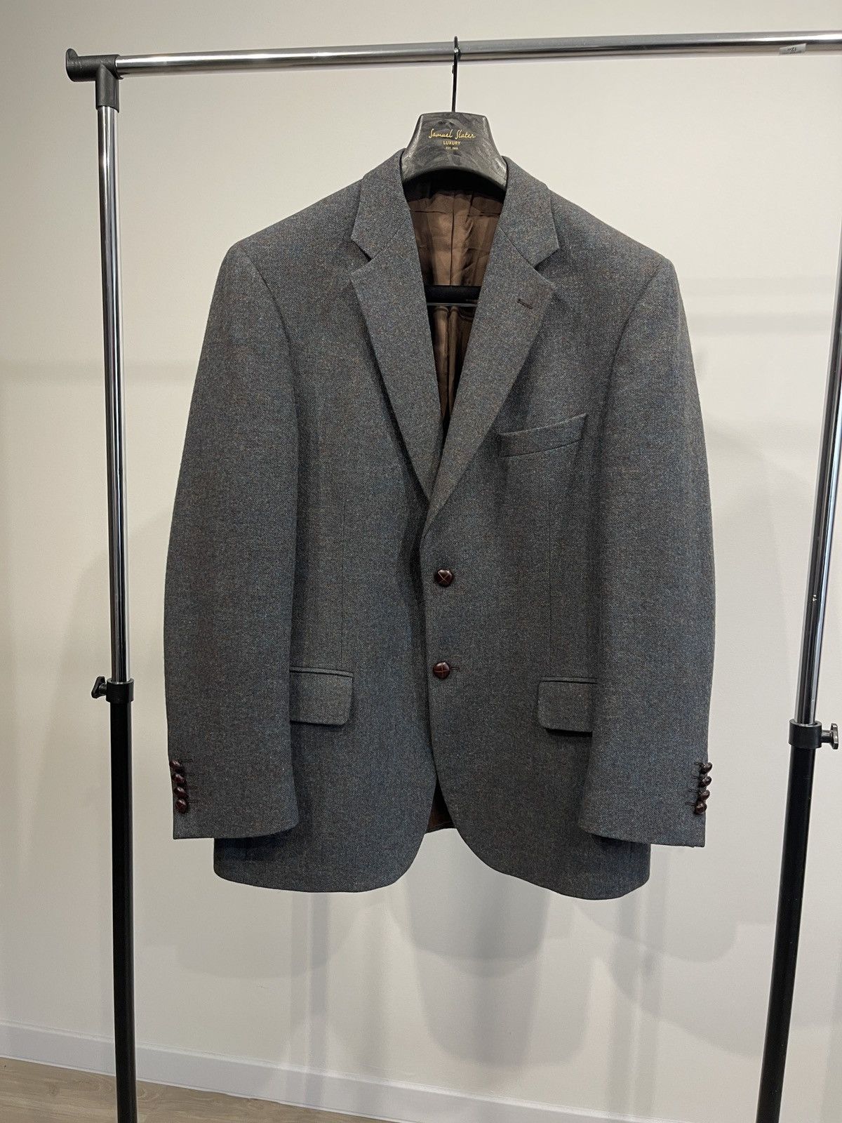 Vintage Vintage Golding tweed wool blazer classic jacket sport coat Size 42R - 1 Thumbnail