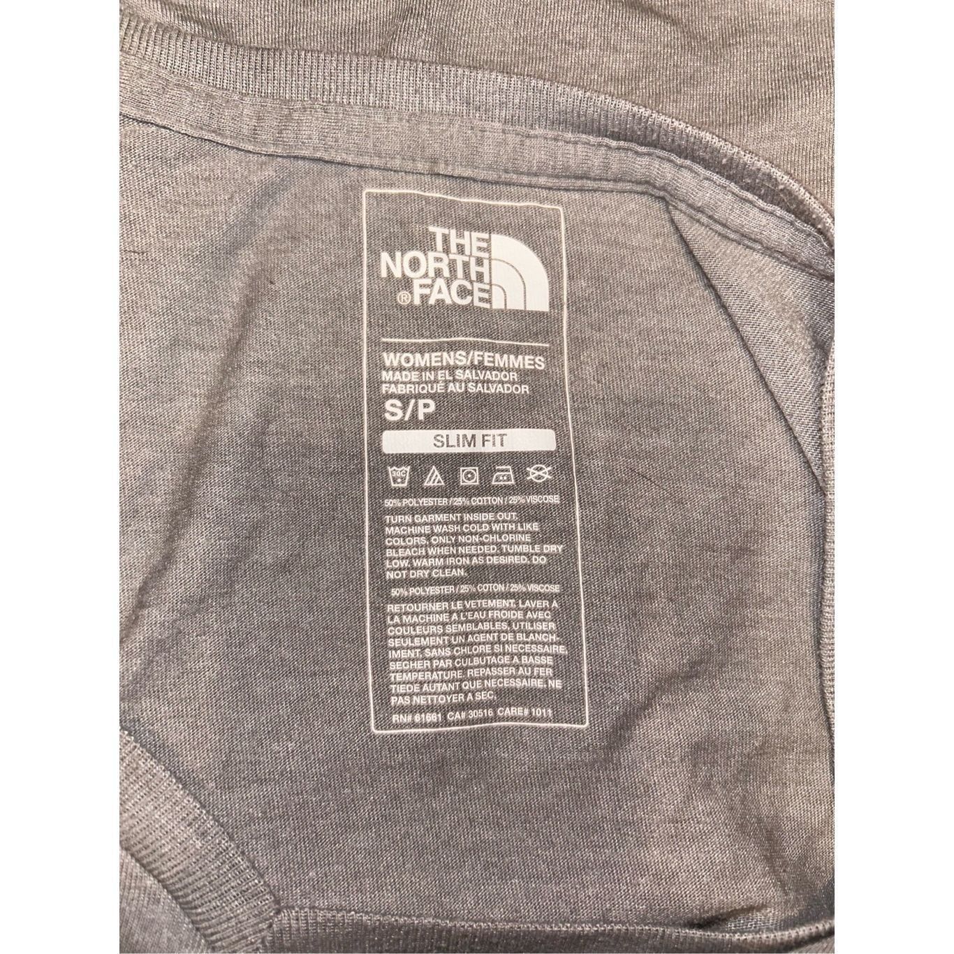 The North Face The North Face Gray T-shirt Womens Size S Size S / US 4 / IT 40 - 3 Thumbnail