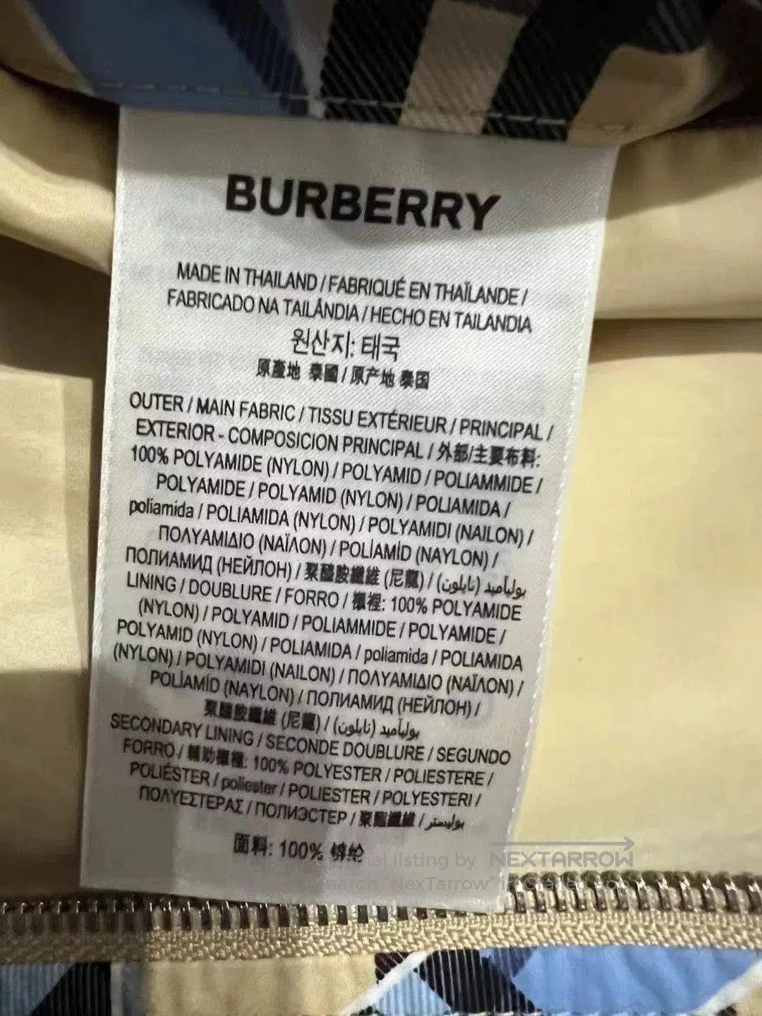 Burberry Burberry All. Size US L / EU 52-54 / 3 - 4 Thumbnail