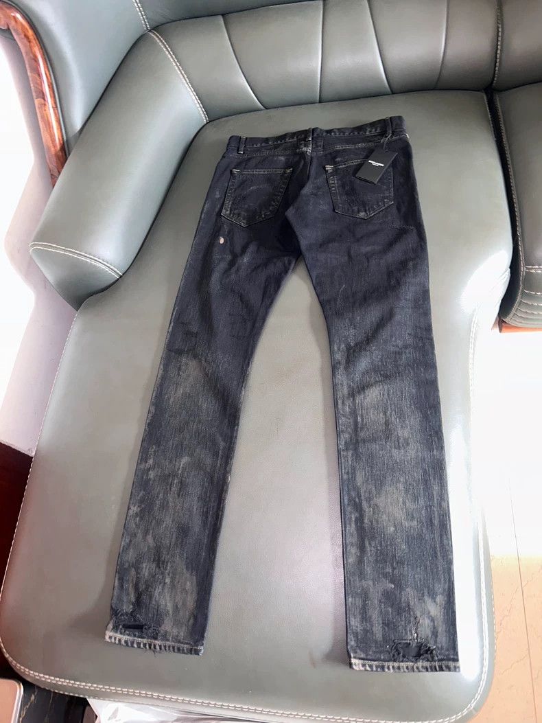 Saint Laurent Paris saint Laurent paris2015 FWCA Double Knee Big Break jeans 2 Size US 32 / EU 48 - 2 Thumbnail
