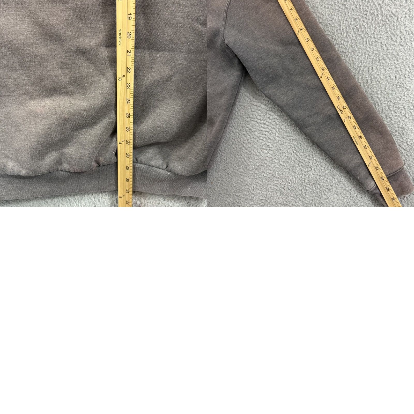 Carhartt Carhartt Sweatshirt Mens XL Tall Gray Rain Defender Thermal Hoodie Faded Outdoor Weather Resistant Zippered Full Zip Size US XL / EU 56 / 4 - 9 Thumbnail